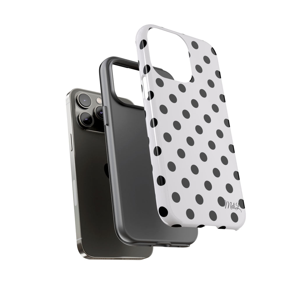 Polka Dots | Black and White - Mare di Luna