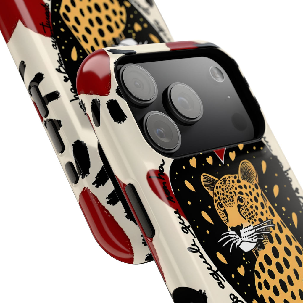Leopard Hearts MagSafe