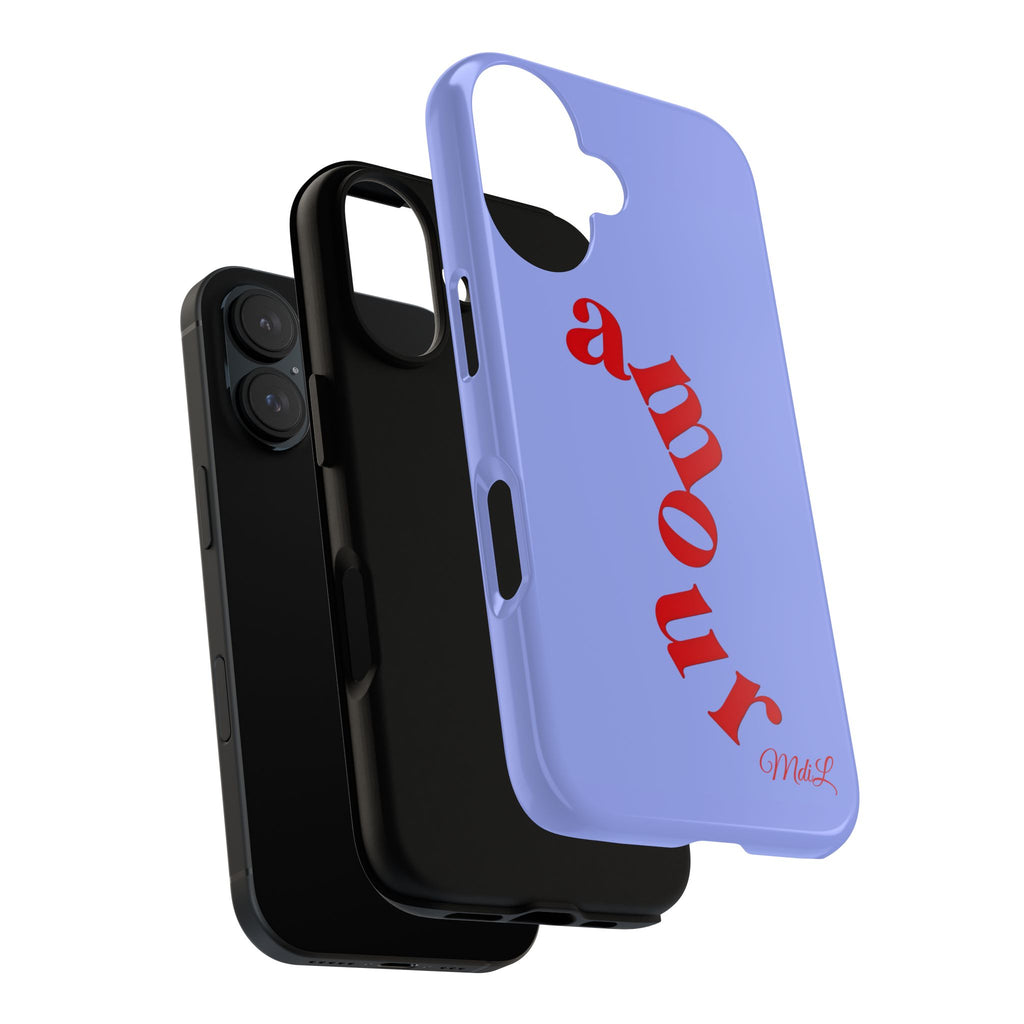 Amour | Red & Lavender Blue - Mare di Luna