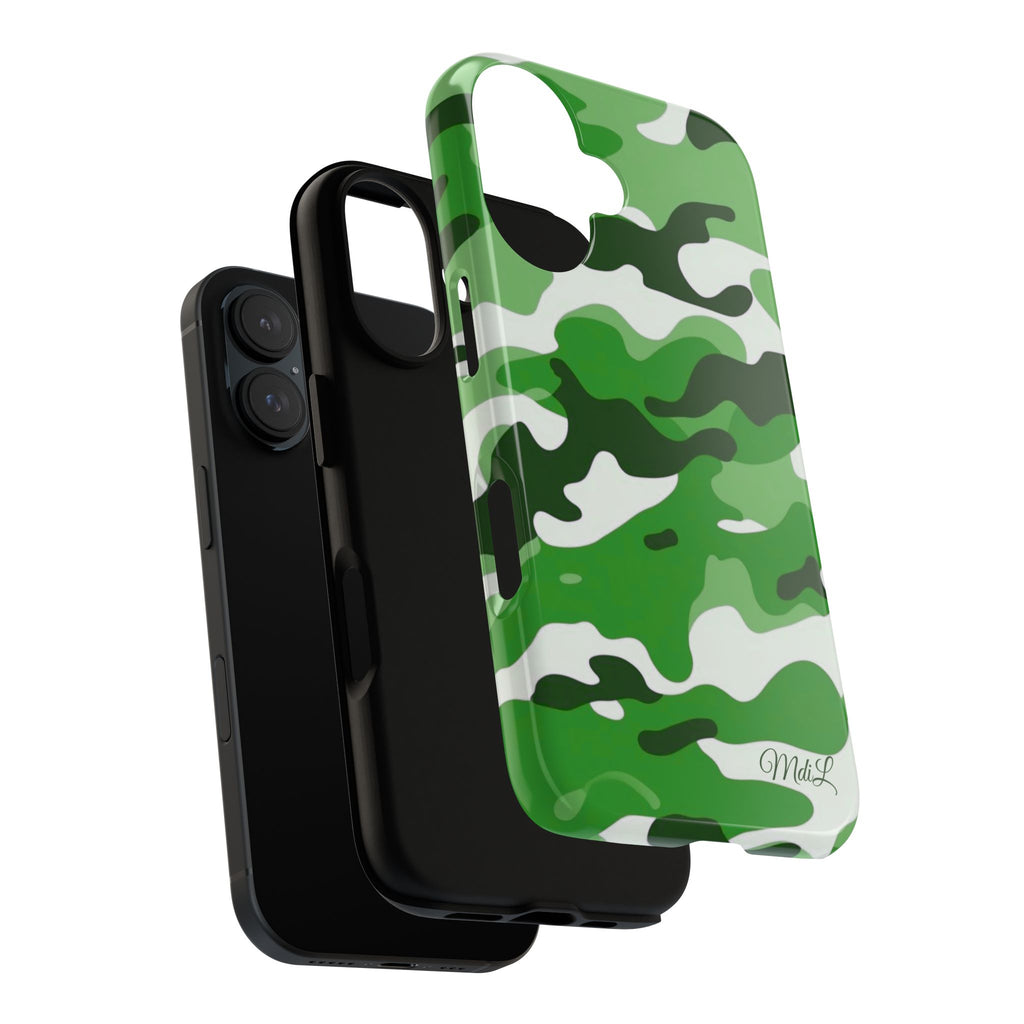 Green Camo iPhone Case