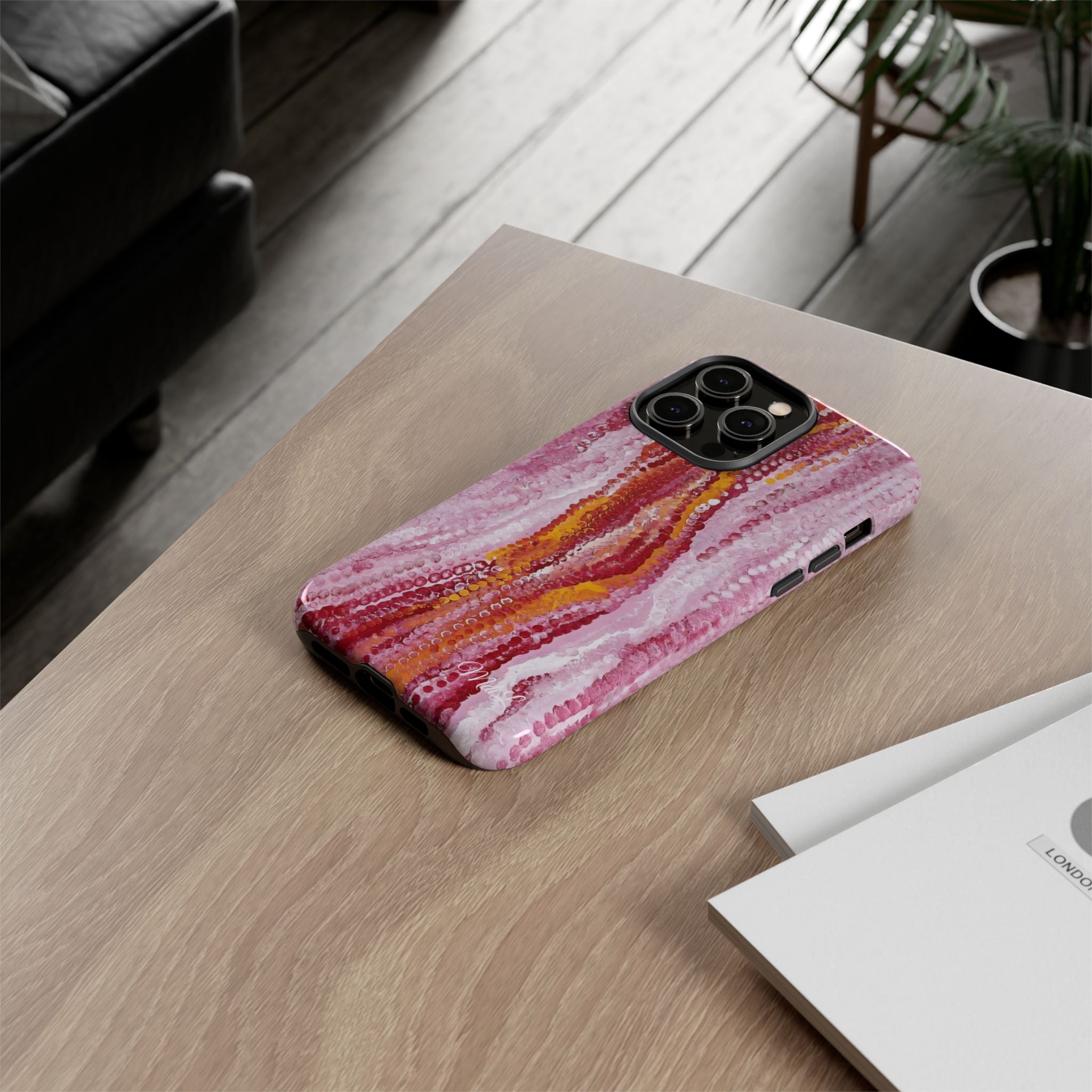 Artsy Dotted | Deep Pink - Mare di Luna