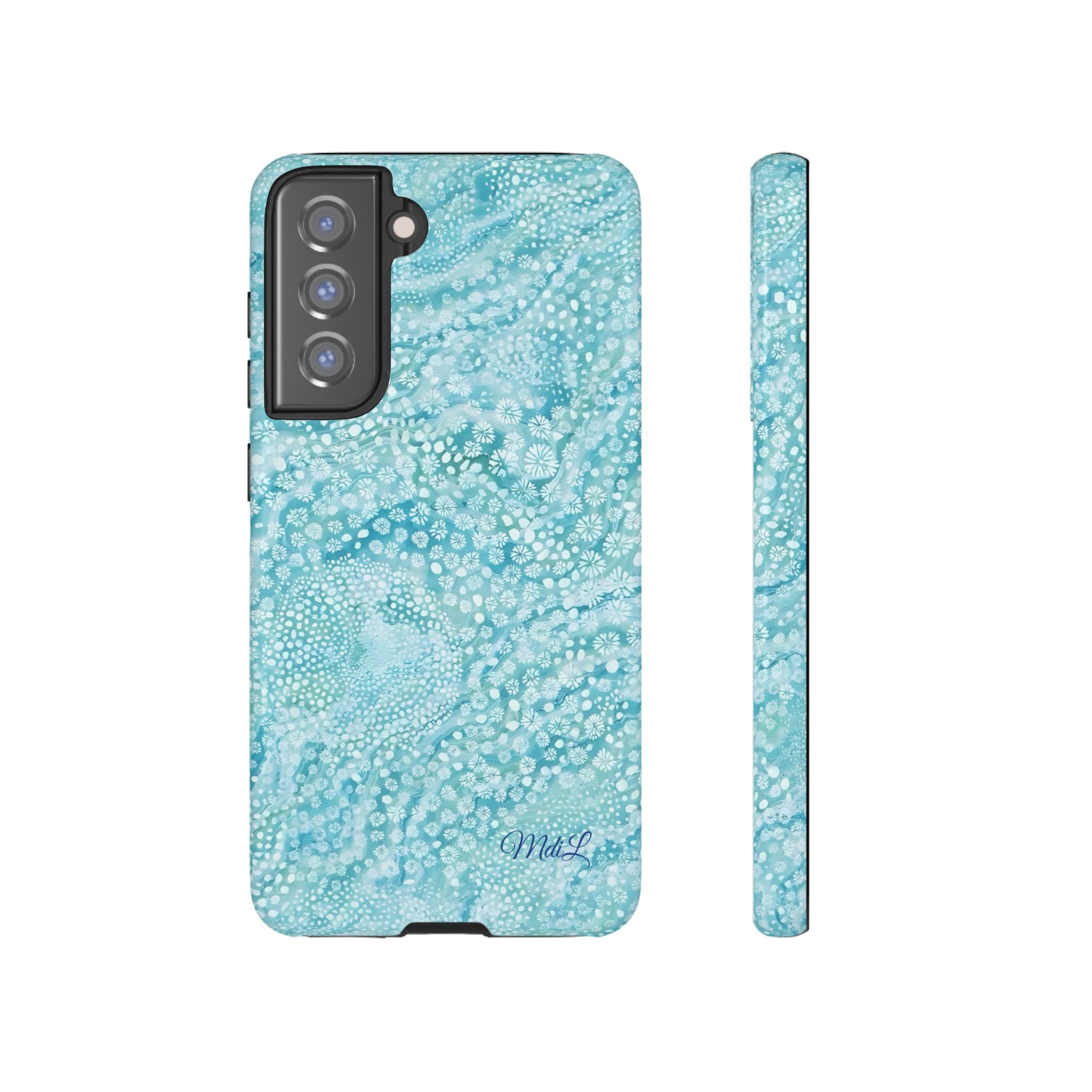 Teal Florals