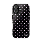 Polka Dots | Pink and Black - Mare di Luna