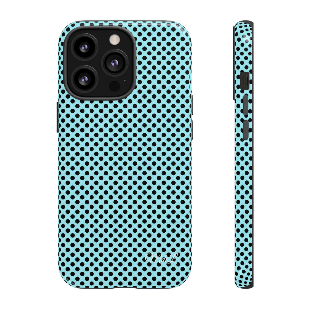 Polka Dots | Black and Blue - Mare di Luna