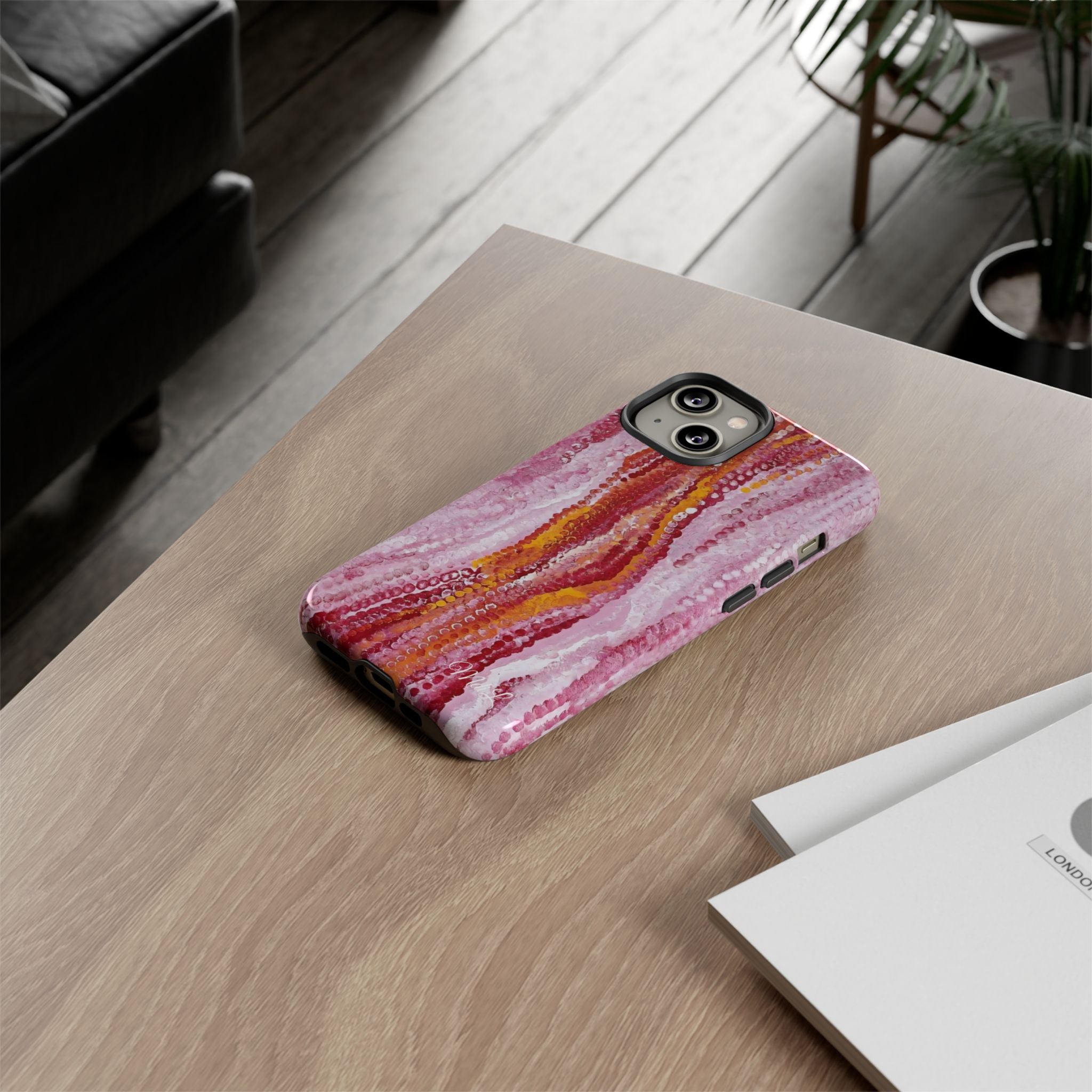 Artsy Dotted | Deep Pink - Mare di Luna