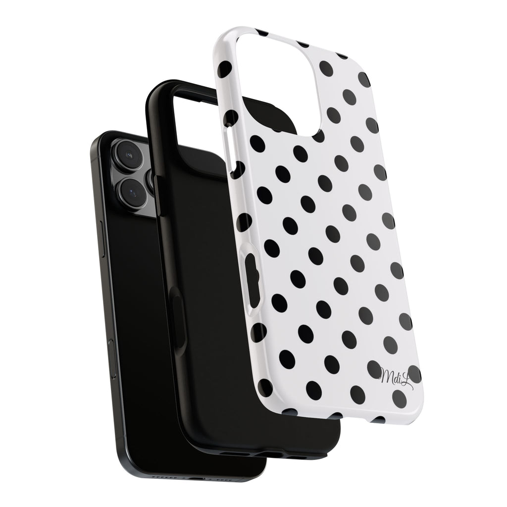 Polka Dots | Black and White - Mare di Luna
