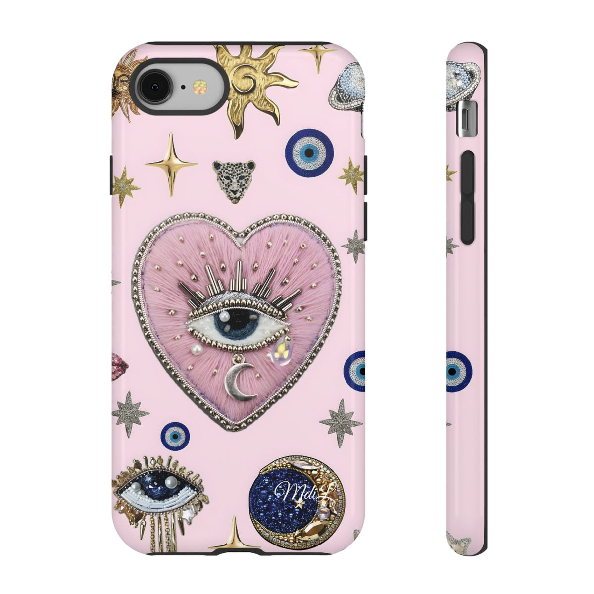 Evil Eye | Pink Heart - Mare di Luna