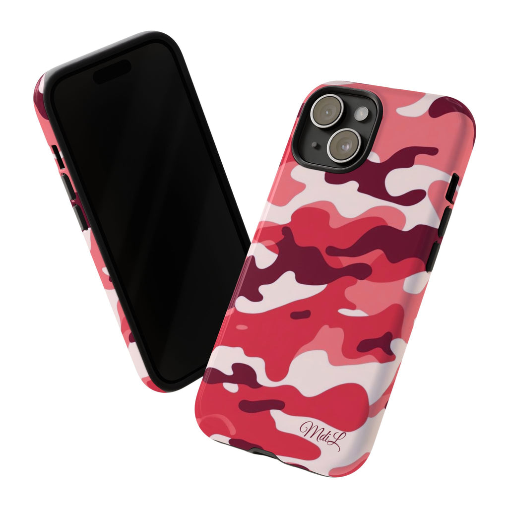 Red Camo iPhone Case
