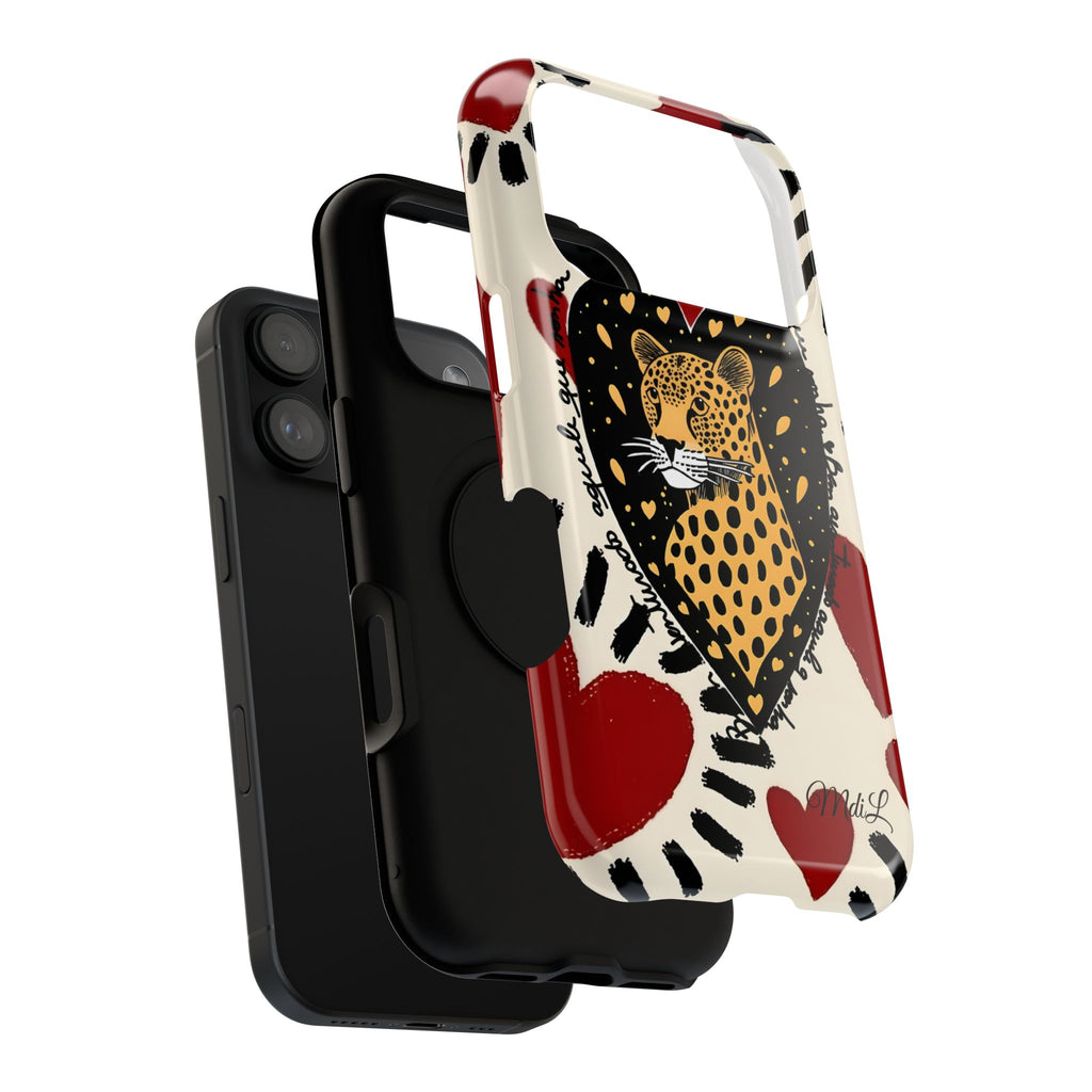 Leopard Hearts MagSafe