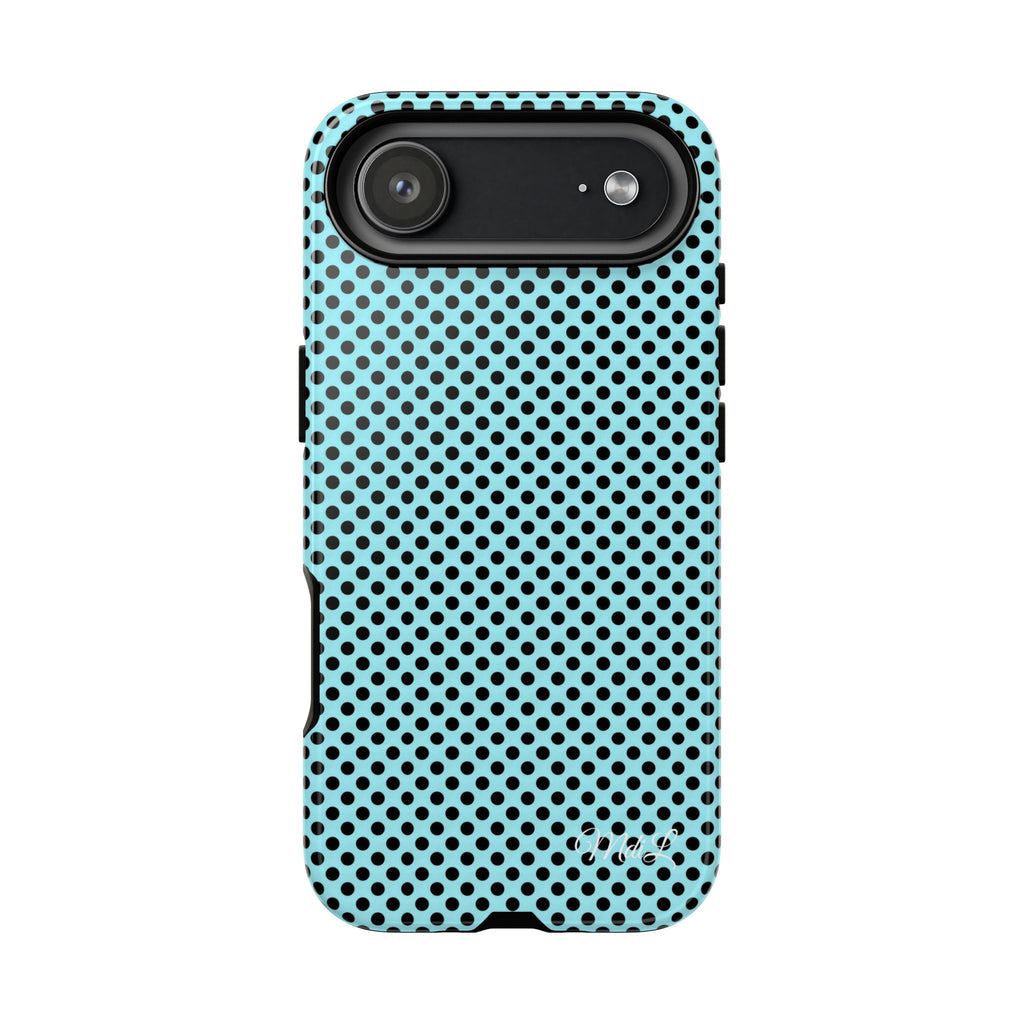 Polka Dots | Black and Blue - Mare di Luna