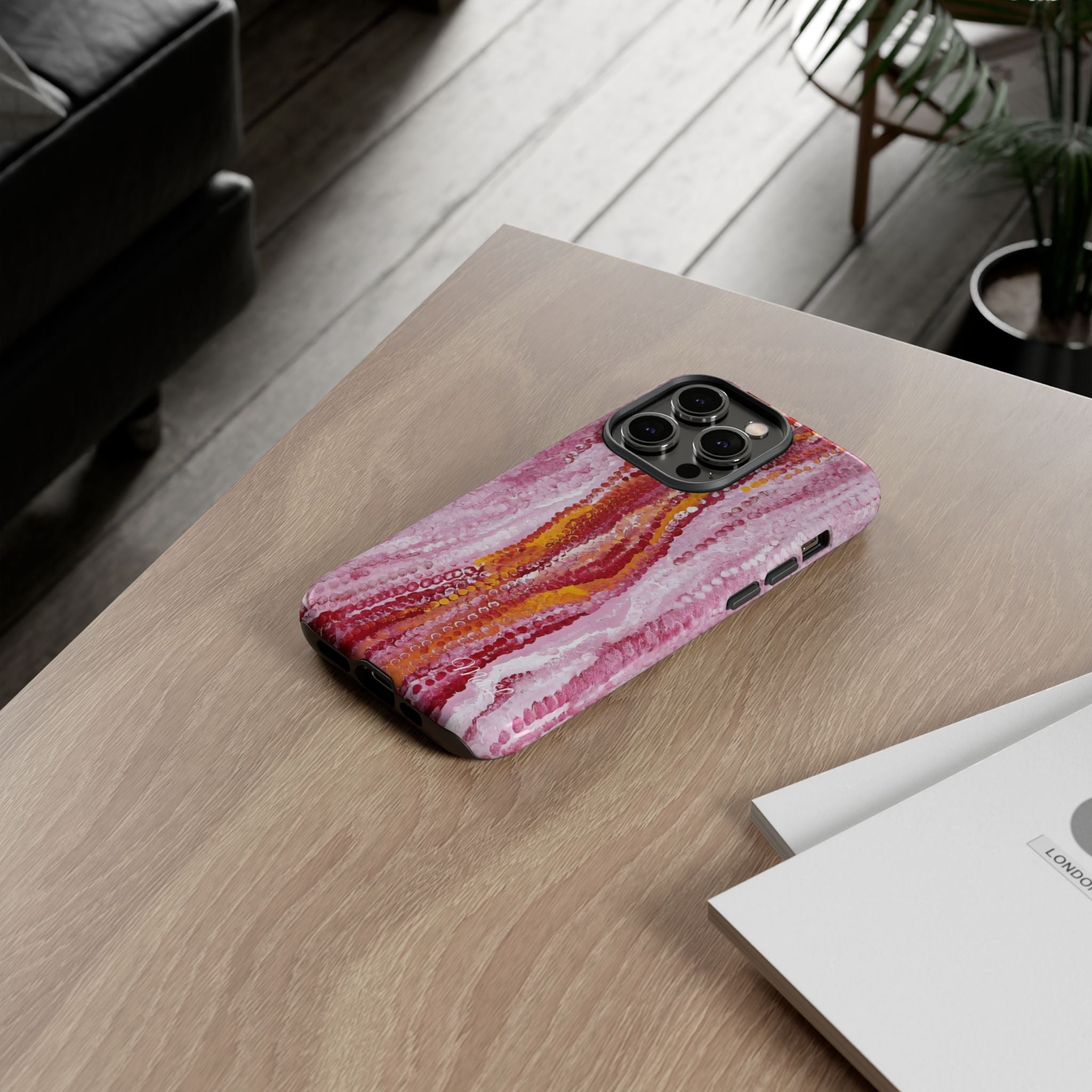 Artsy Dotted | Deep Pink - Mare di Luna