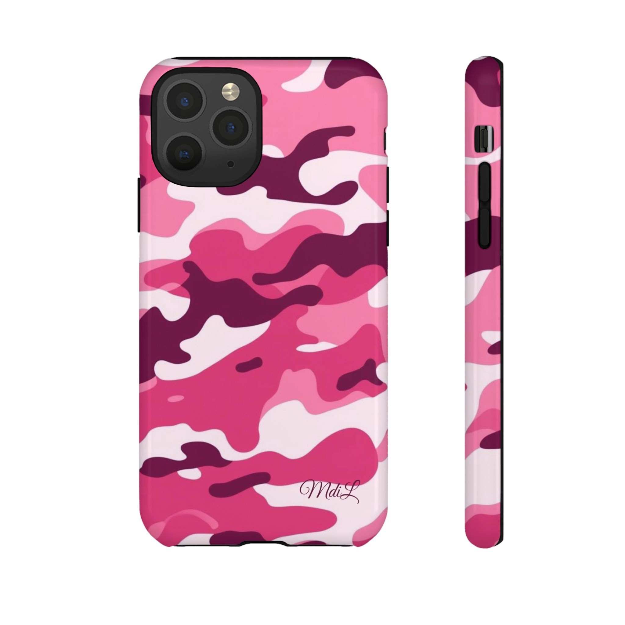 Pink Camo iPhone Case