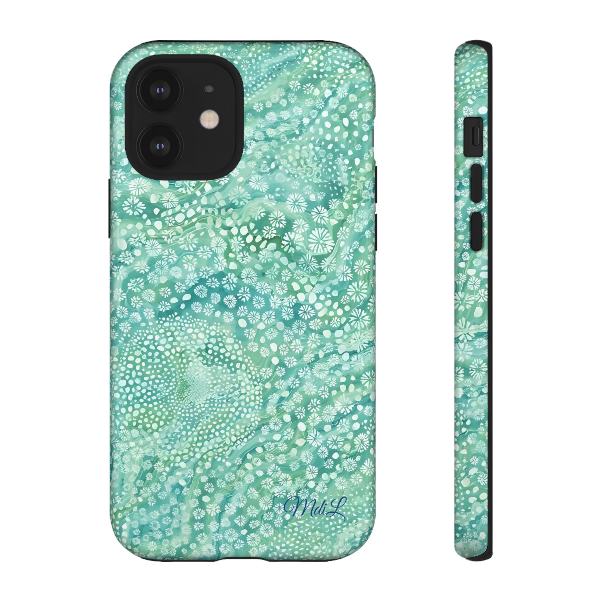 Teal Florals