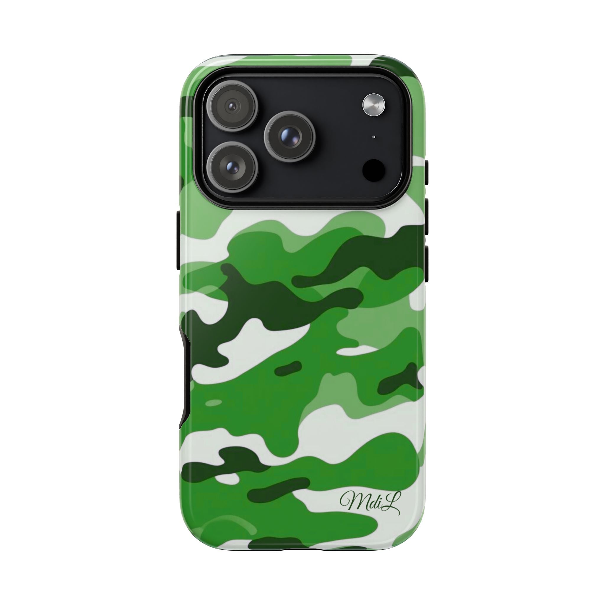 Green Camo iPhone Case