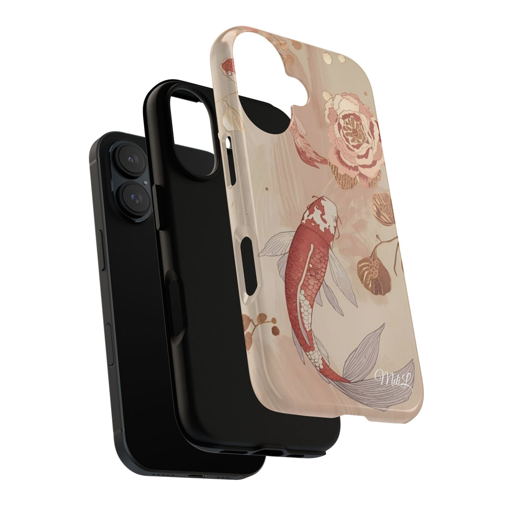 Rosy Koi Pond iPhone Case