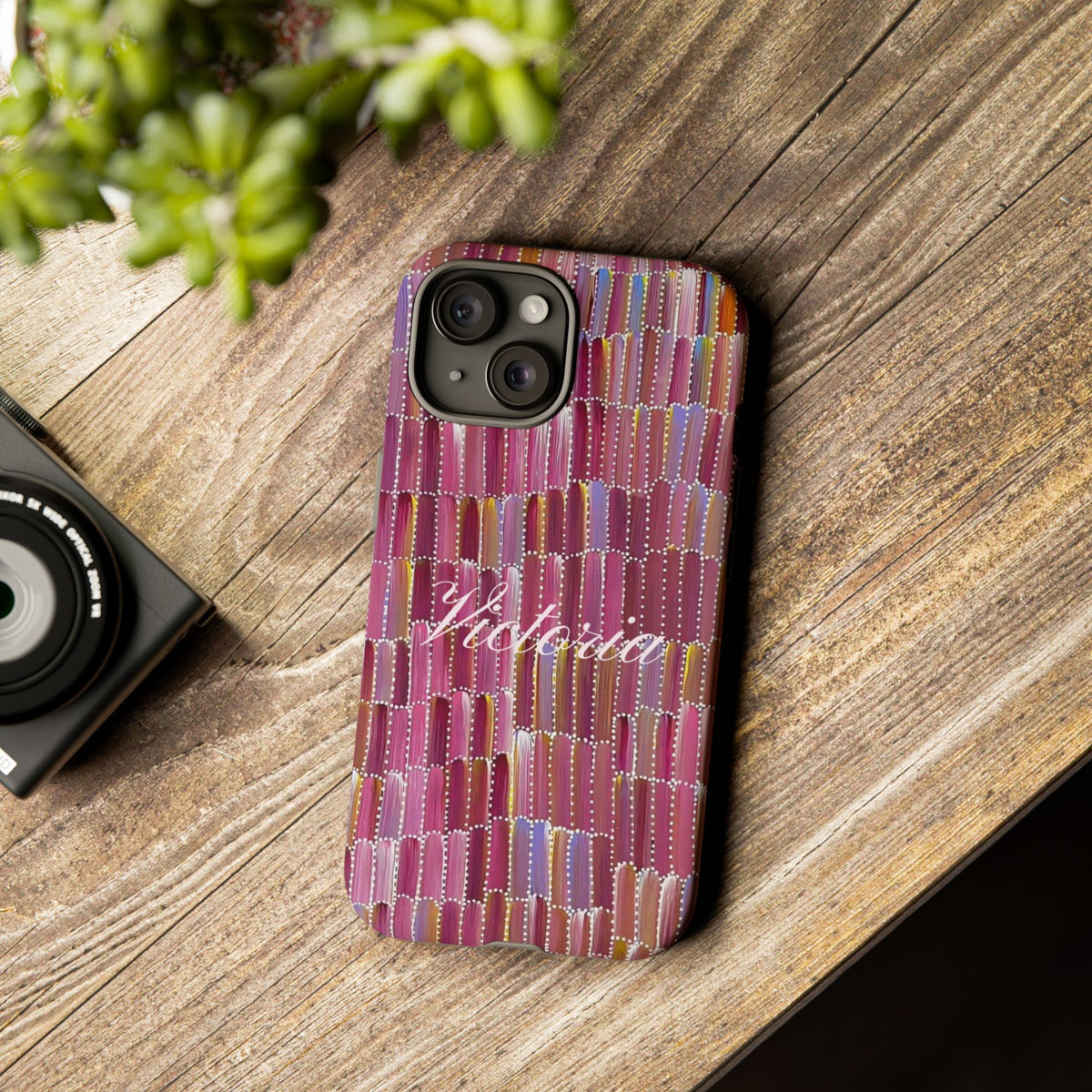 Pink Mosaic Personalized