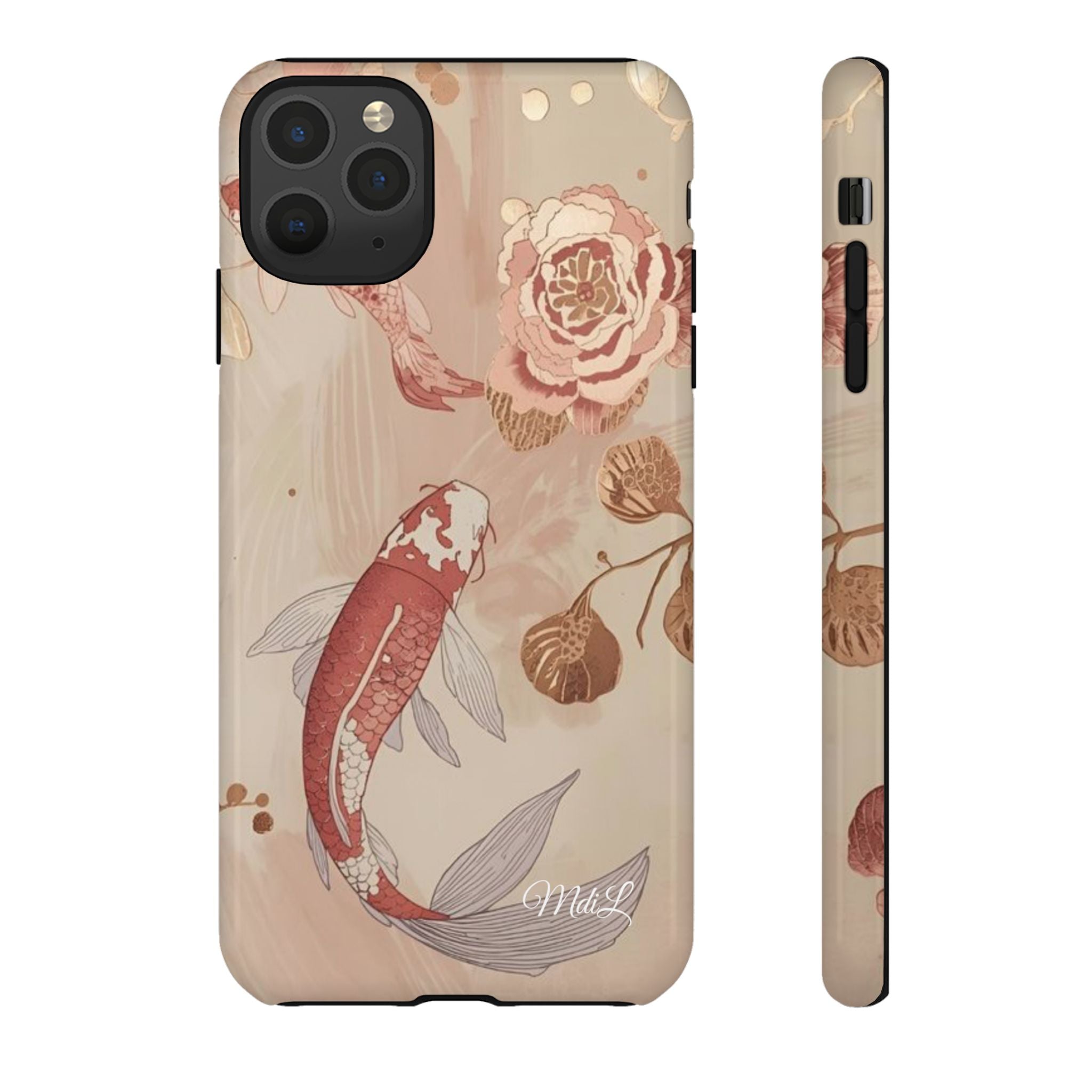 Rosy Koi Pond iPhone Case