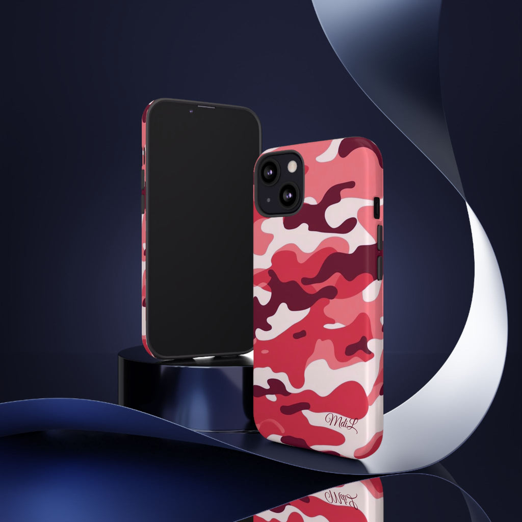 Red Camo iPhone Case