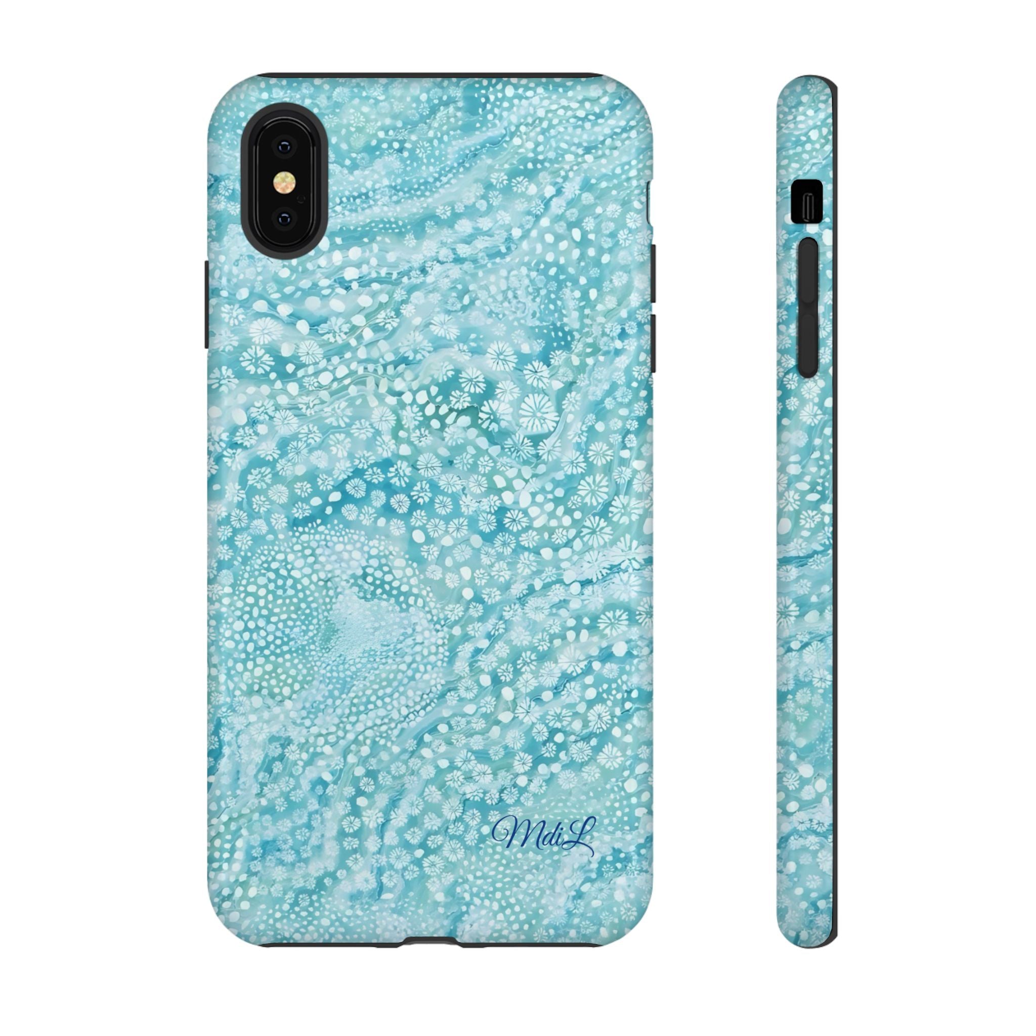 Teal Florals