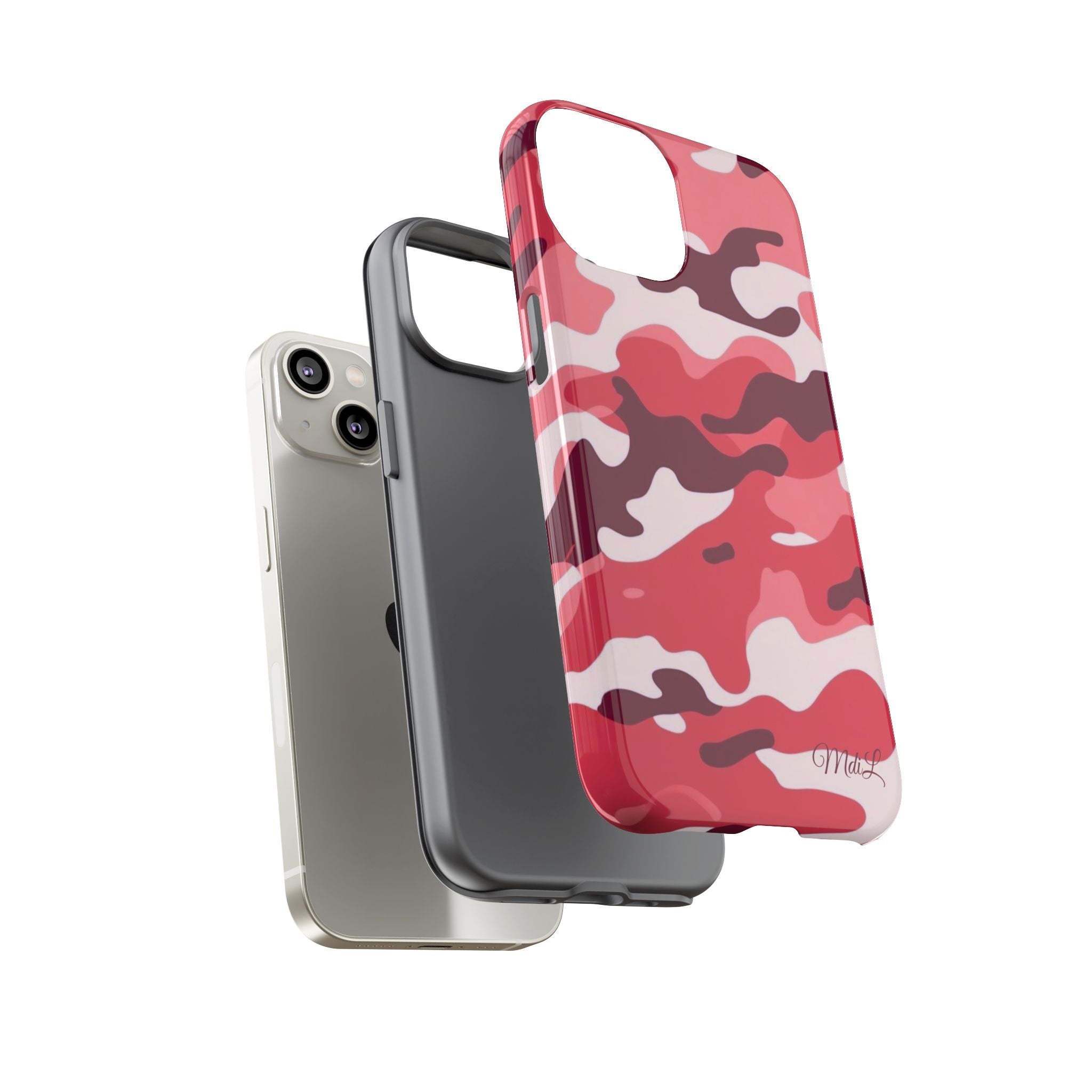 Red Camo iPhone Case