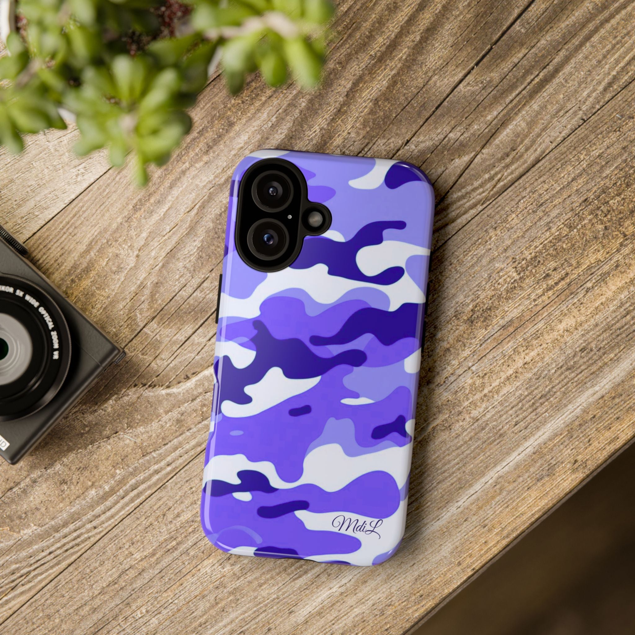 Bluey Camo iPhone Case