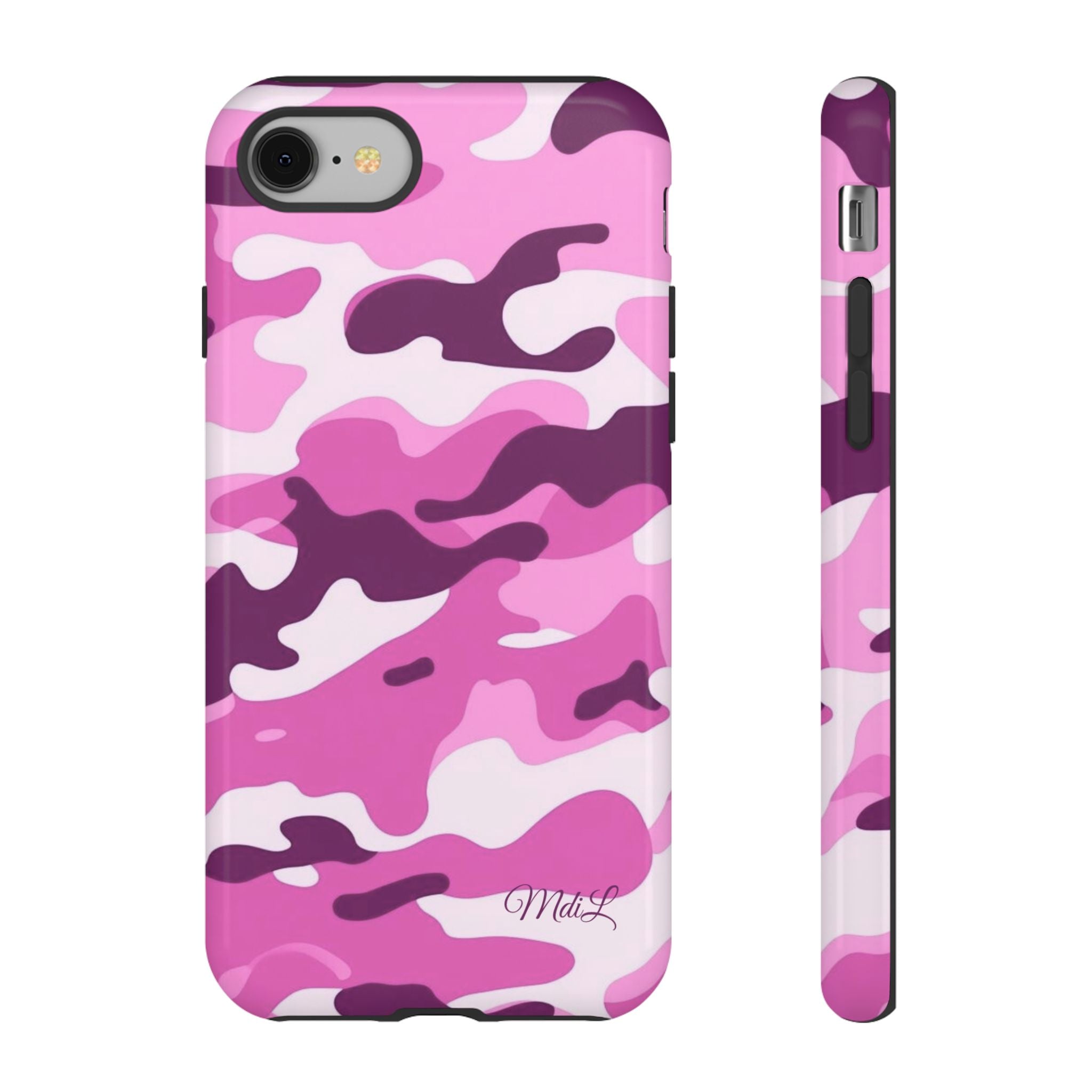 Fuschia Camo iPhone Case