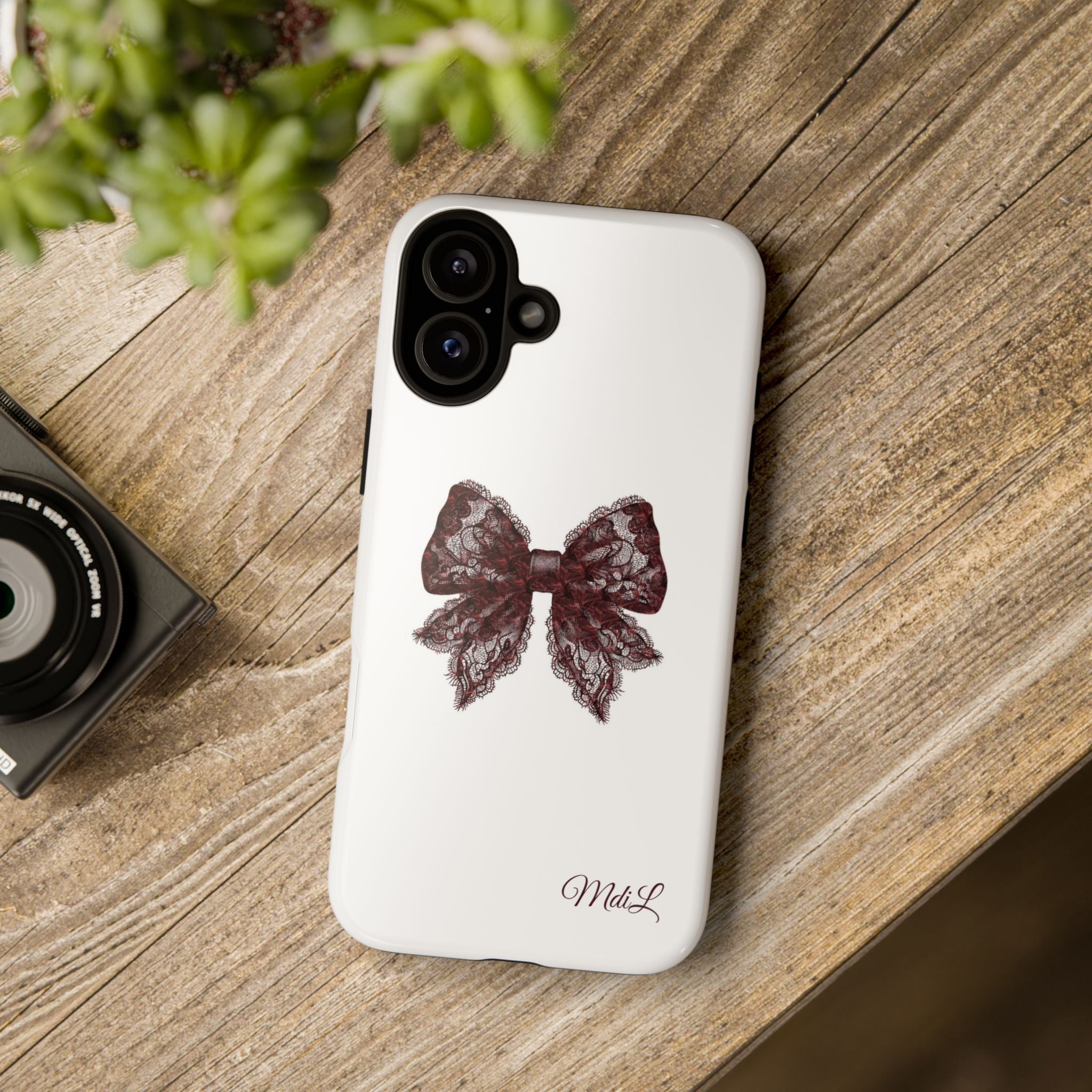 Lace | Red Bow - Mare di Luna
