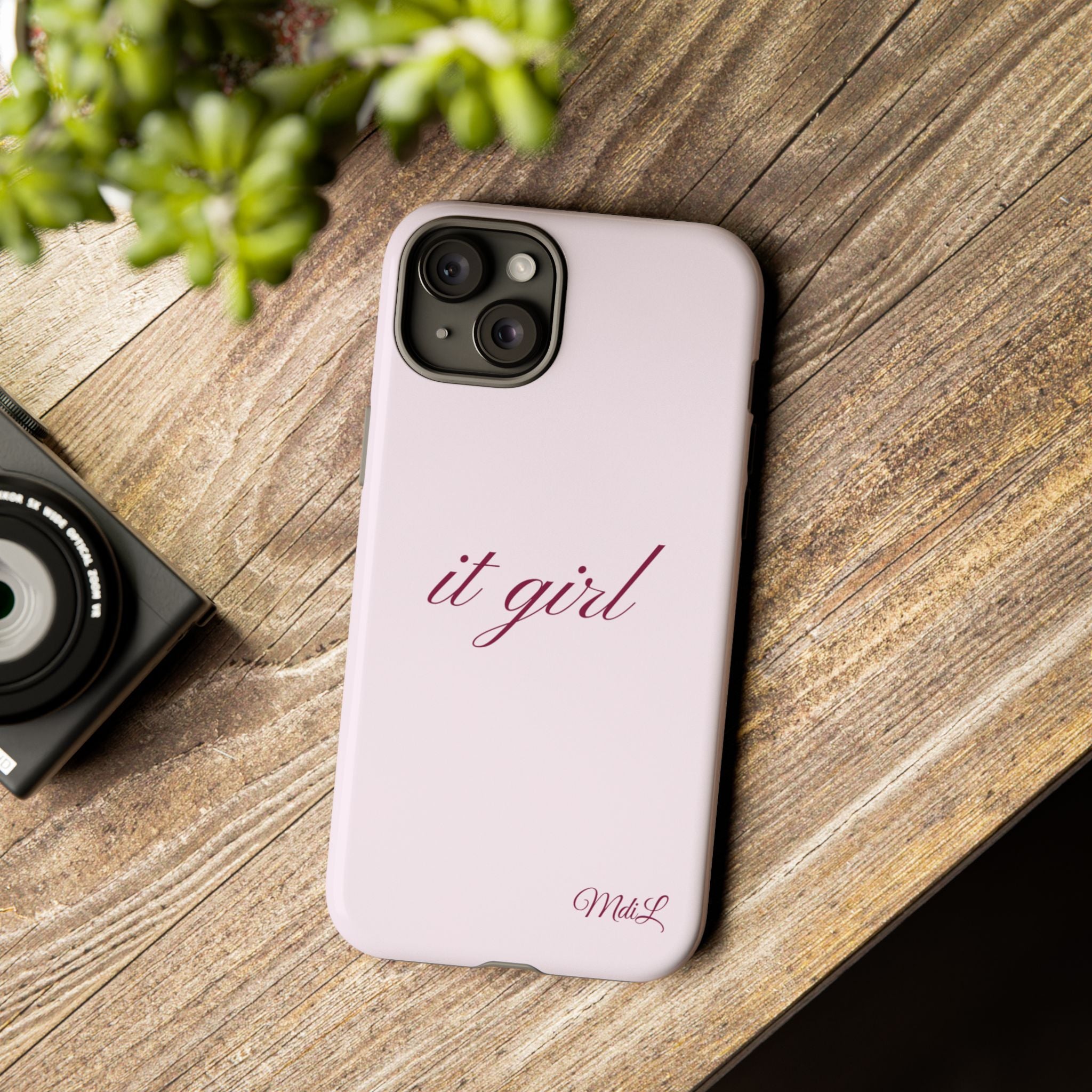 It girl iPhone Case