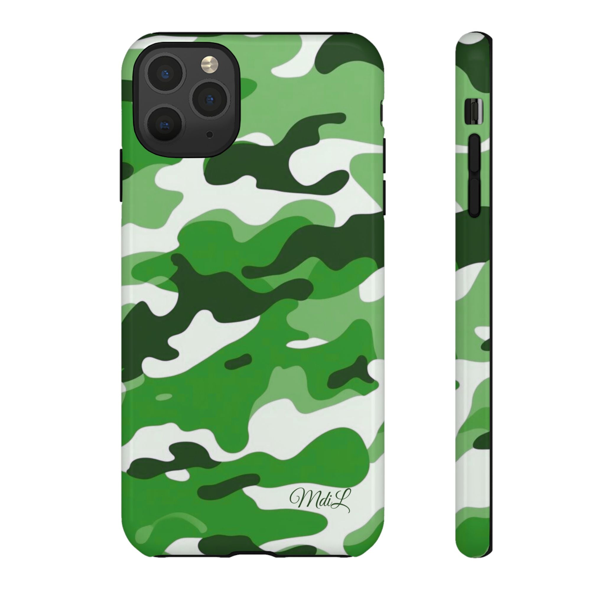 Green Camo iPhone Case