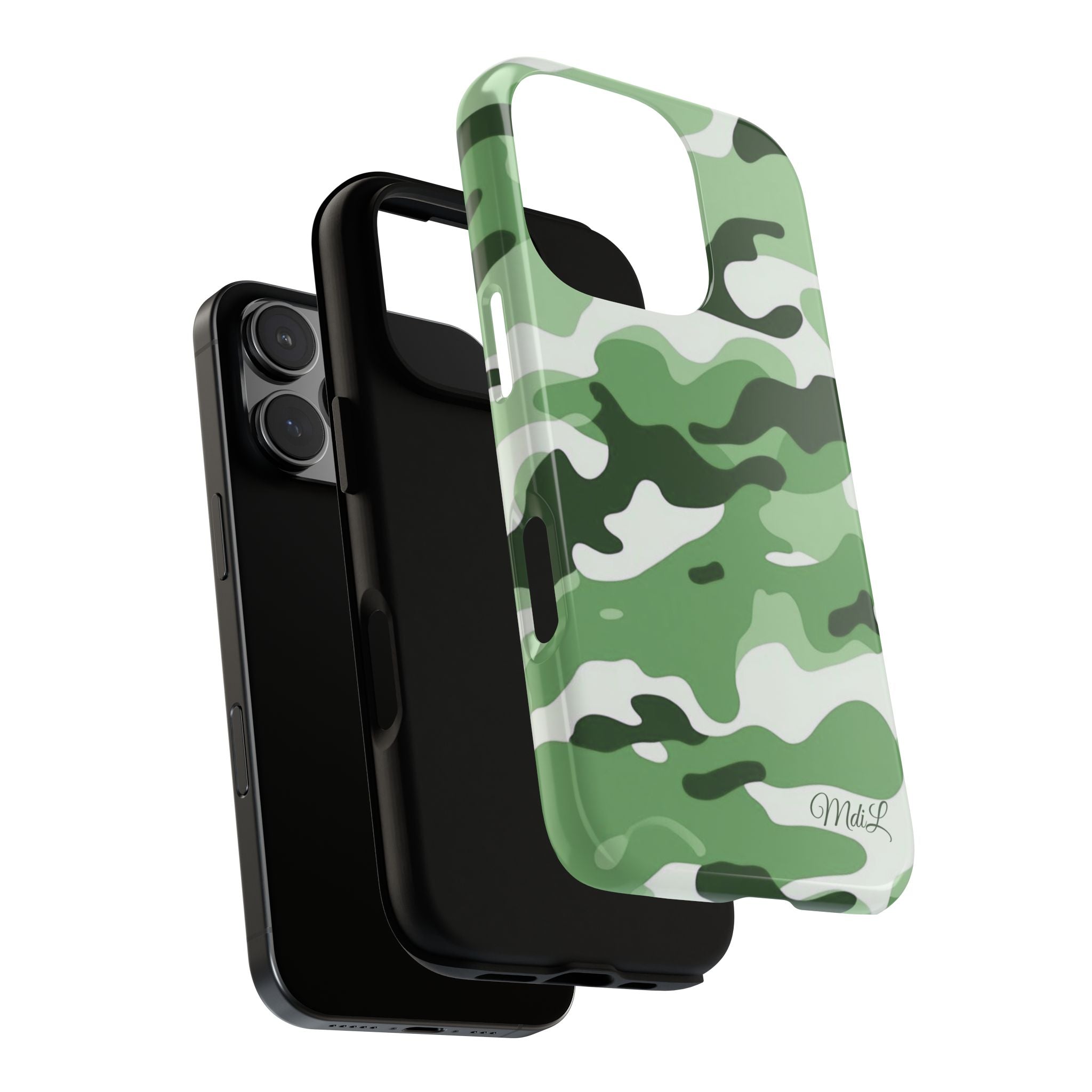 Mint Camo iPhone Case