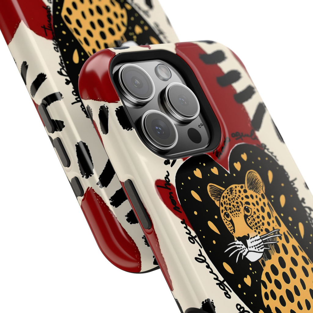 Leopard Hearts MagSafe