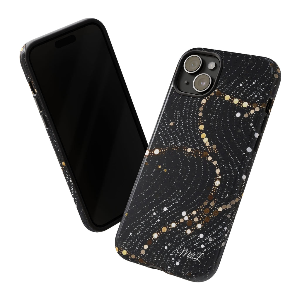 Sequin | Black and Gold - Mare di Luna