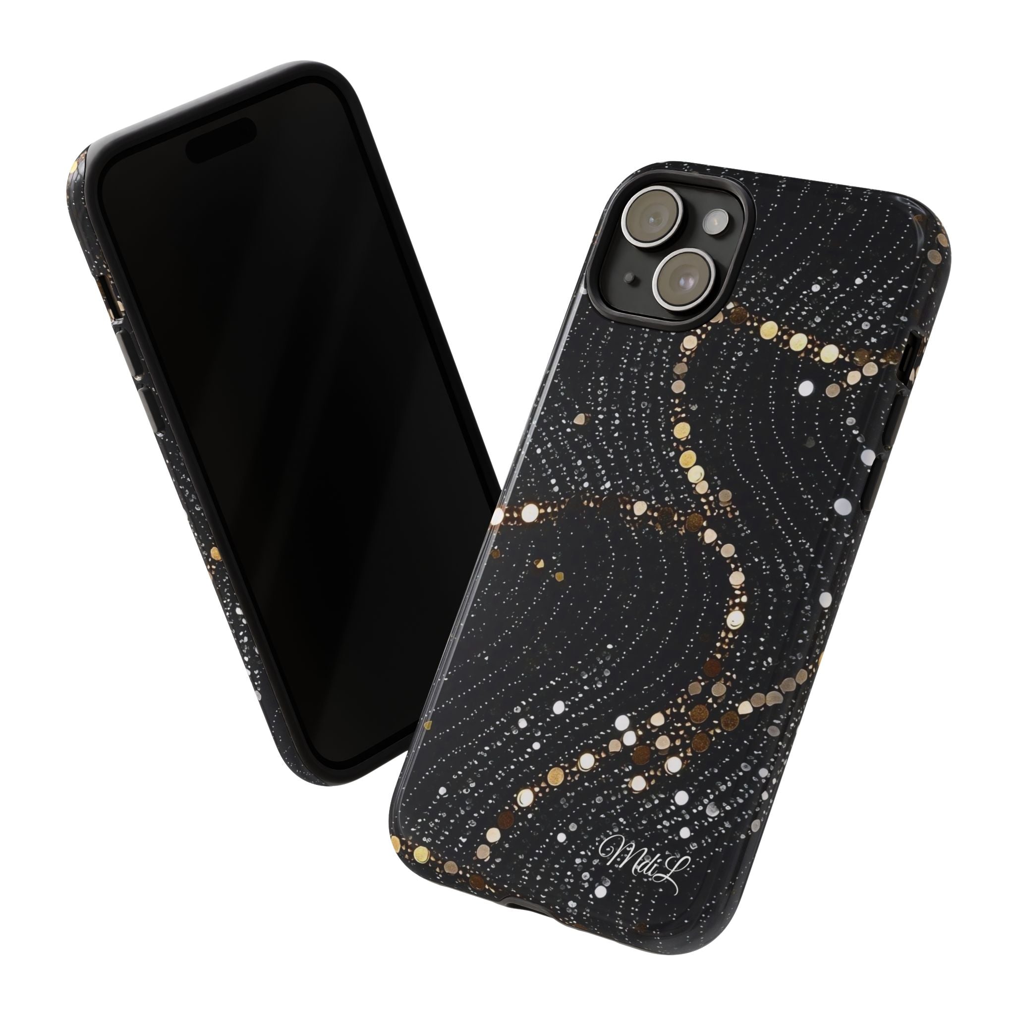 Sequin | Black and Gold - Mare di Luna
