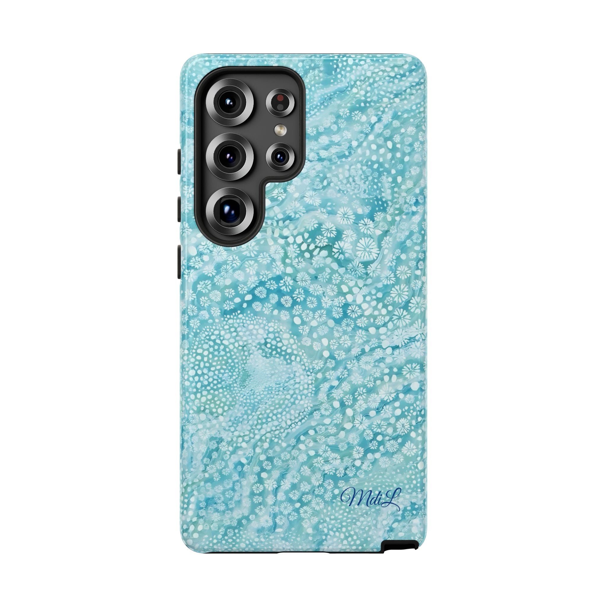 Teal Florals