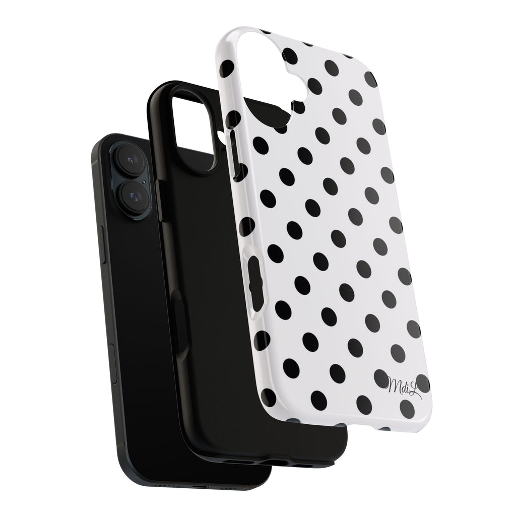 Polka Dots | Black and White - Mare di Luna