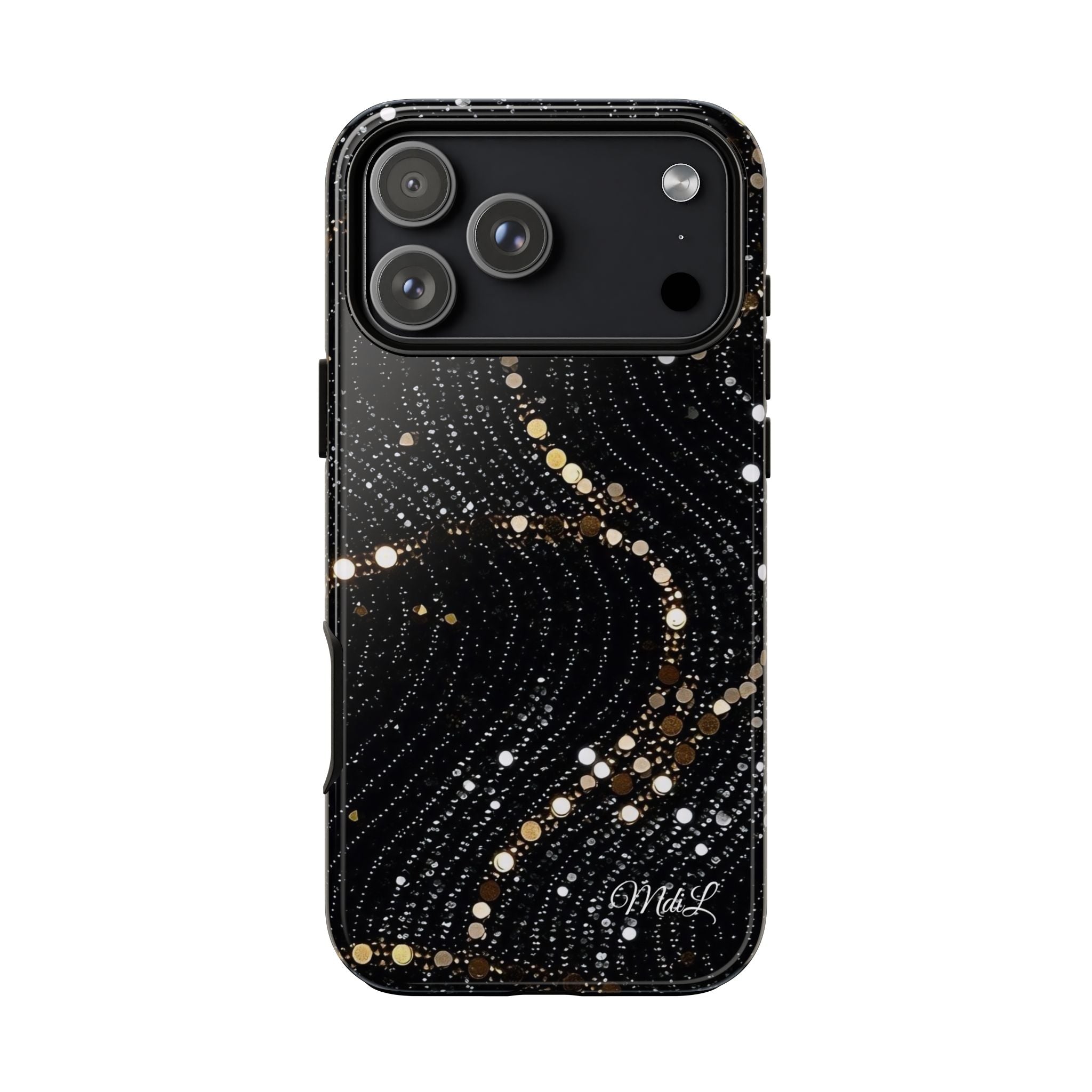 Sequin | Black and Gold - Mare di Luna