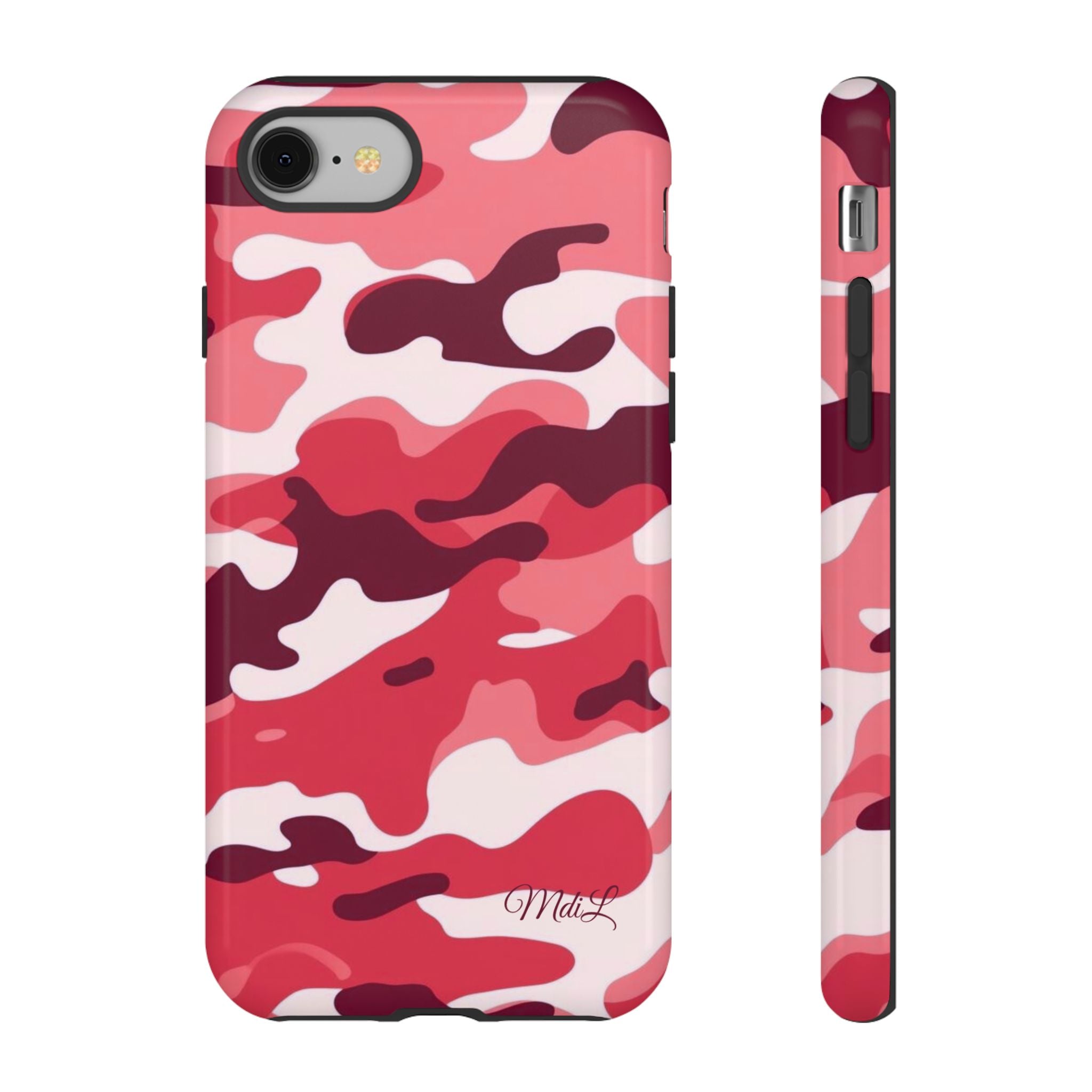 Red Camo iPhone Case