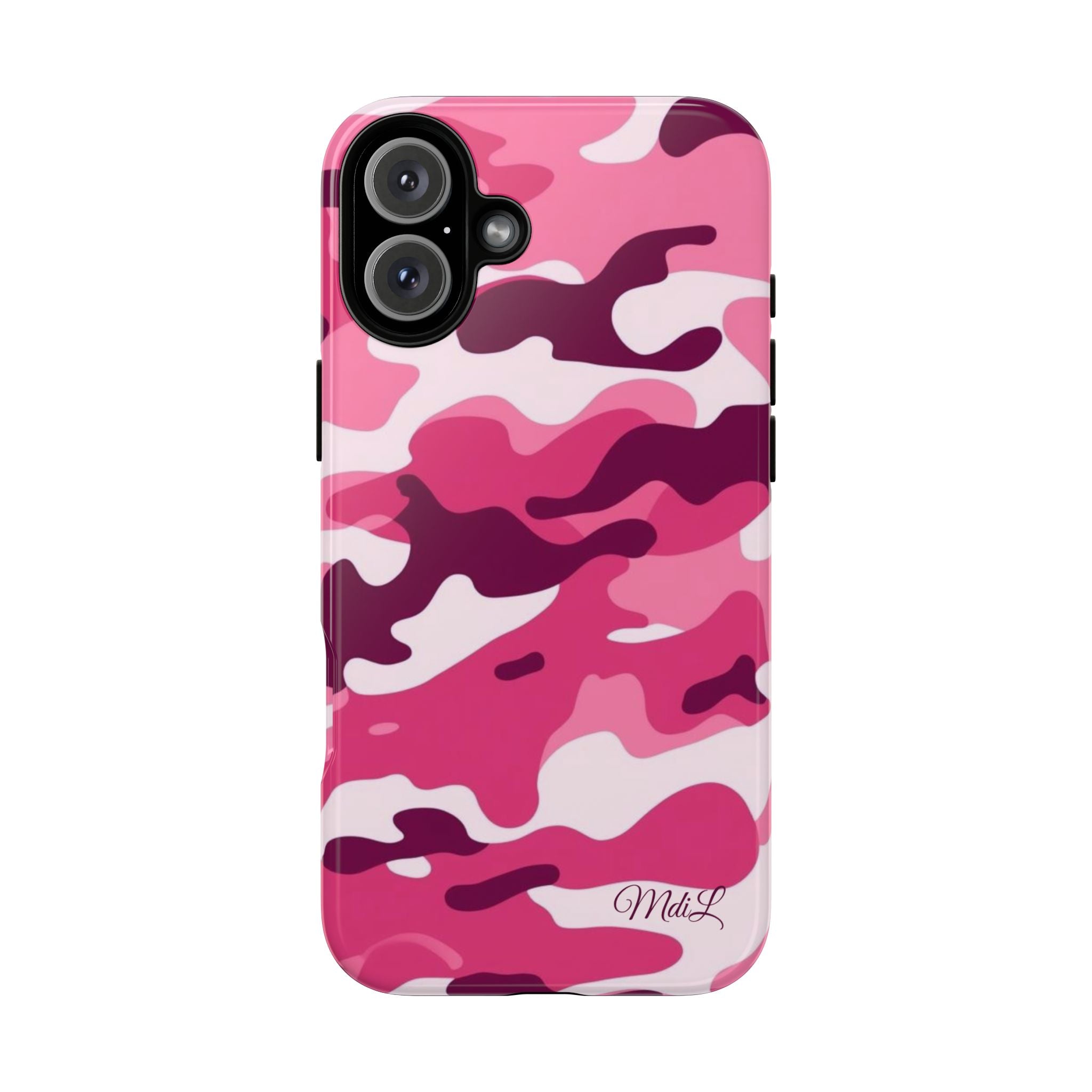 Pink Camo iPhone Case
