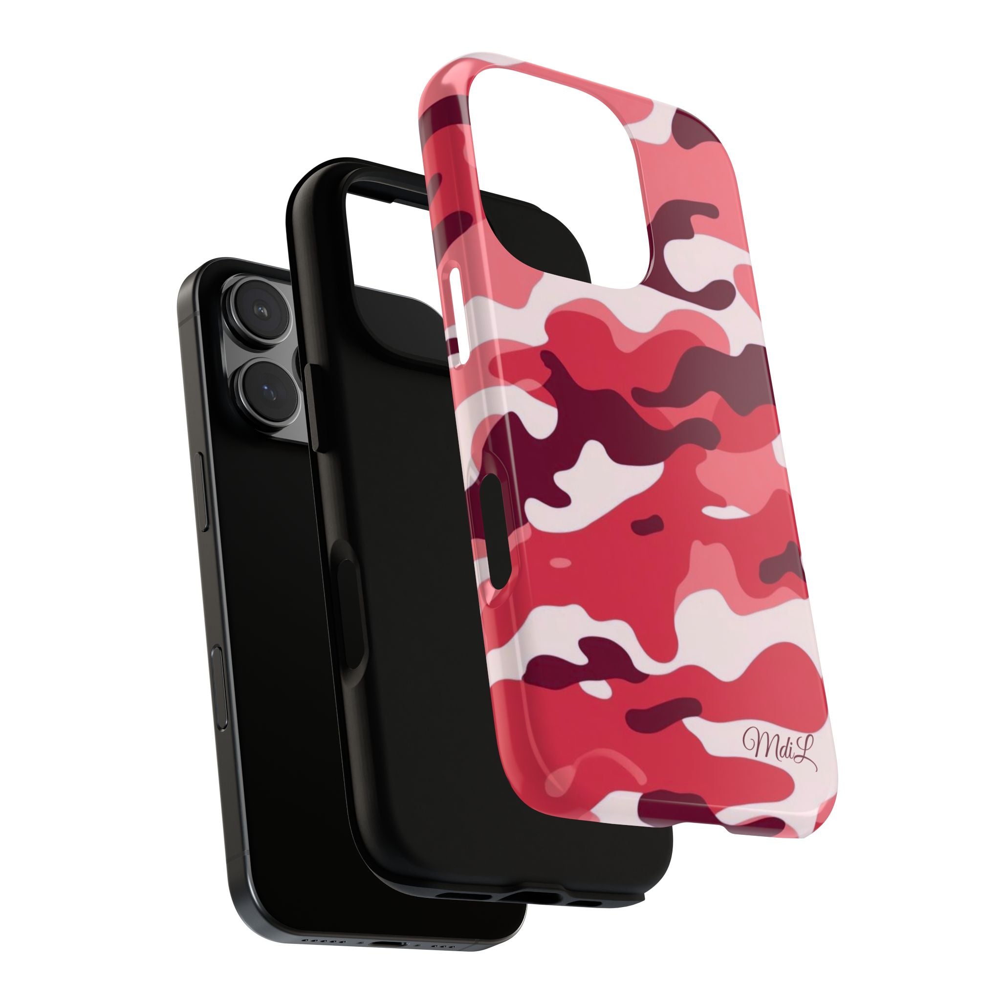 Red Camo iPhone Case