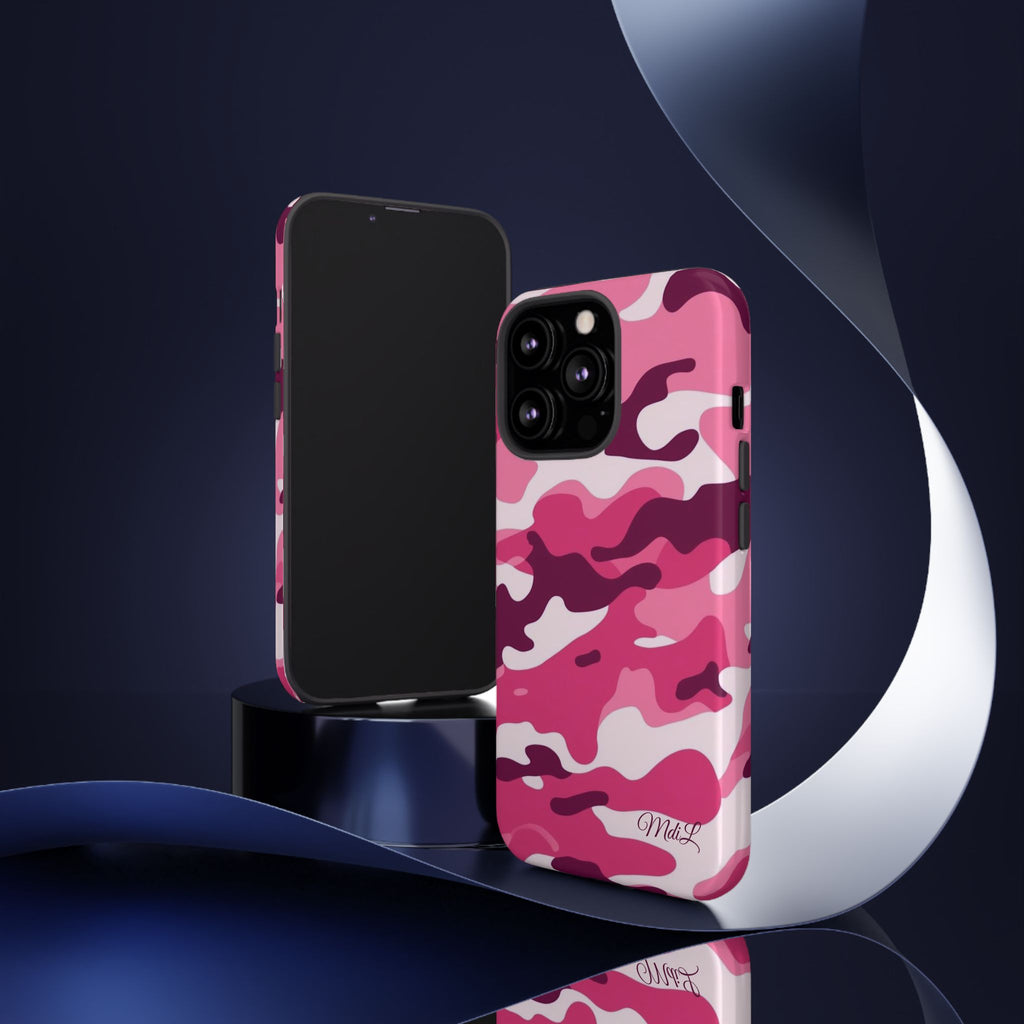 Pink Camo iPhone Case