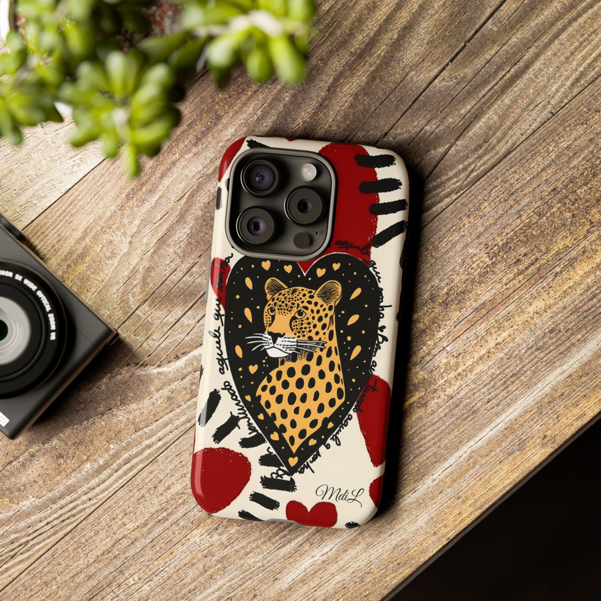 Leopard | Red Hearts - Mare di Luna