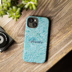 Teal Florals Personalized