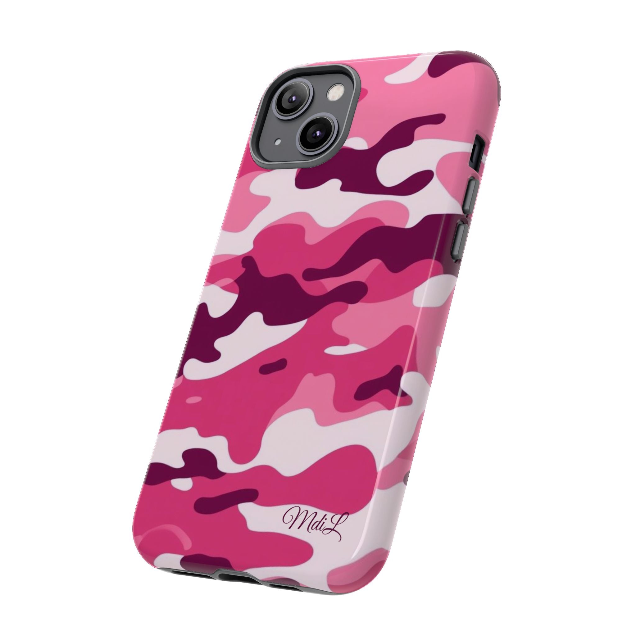 Pink Camo iPhone Case