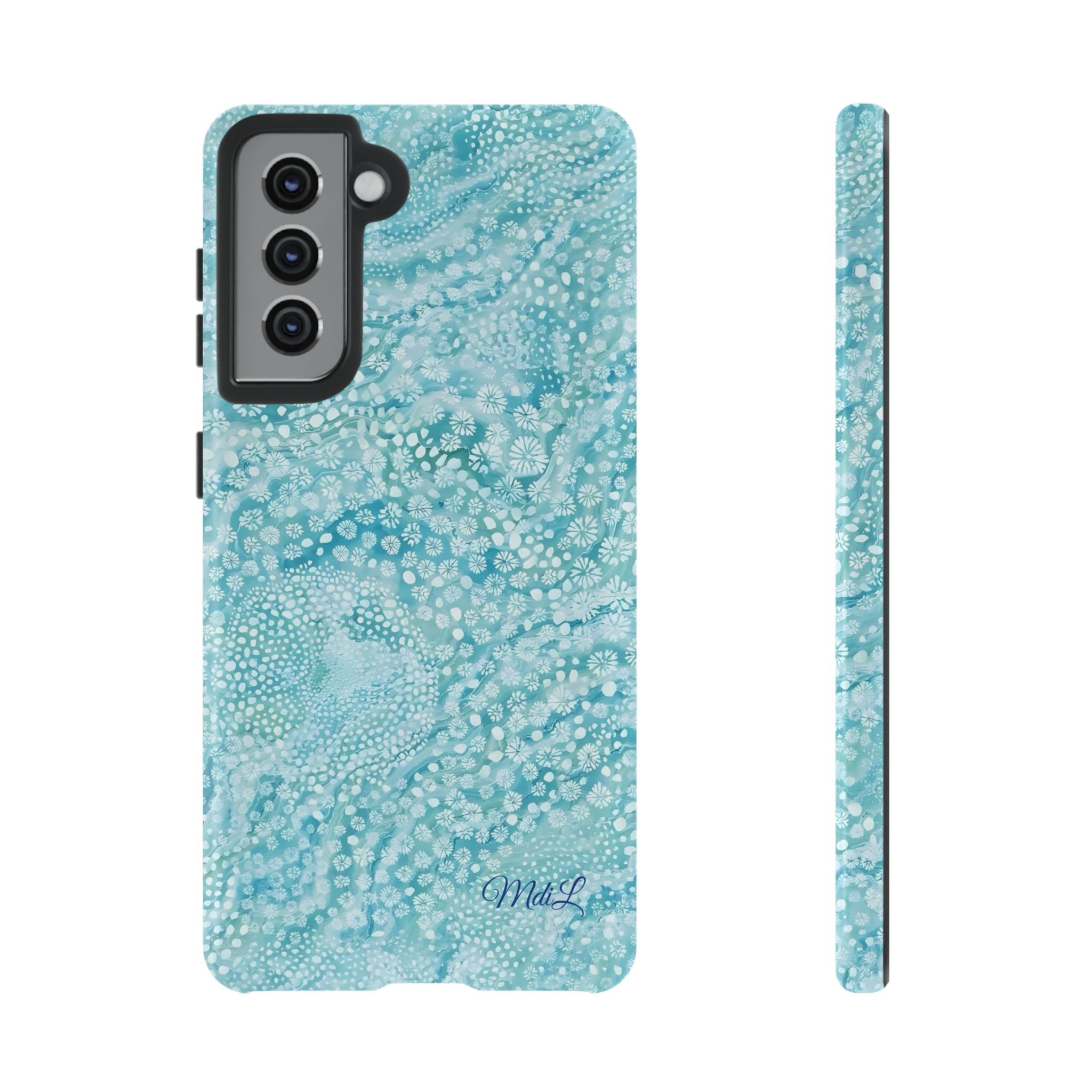 Teal Florals