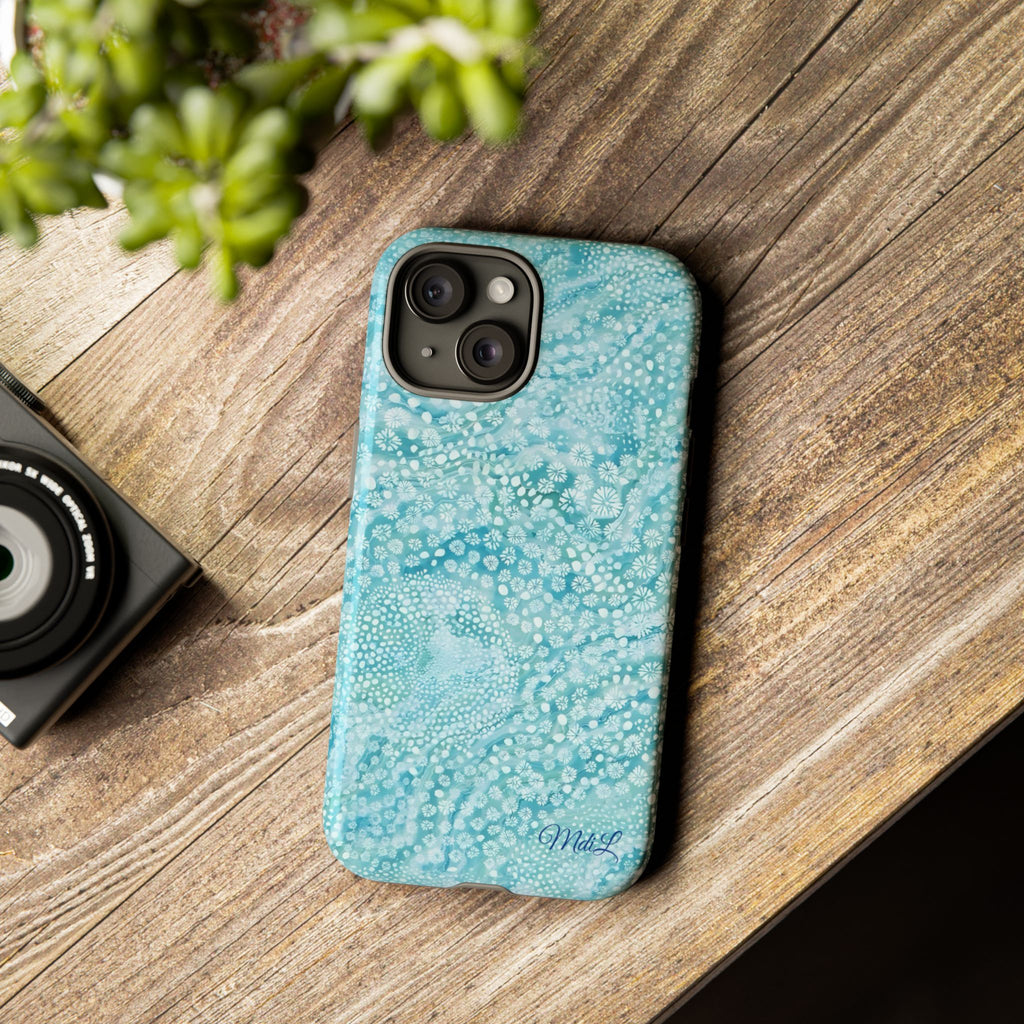 Teal Florals
