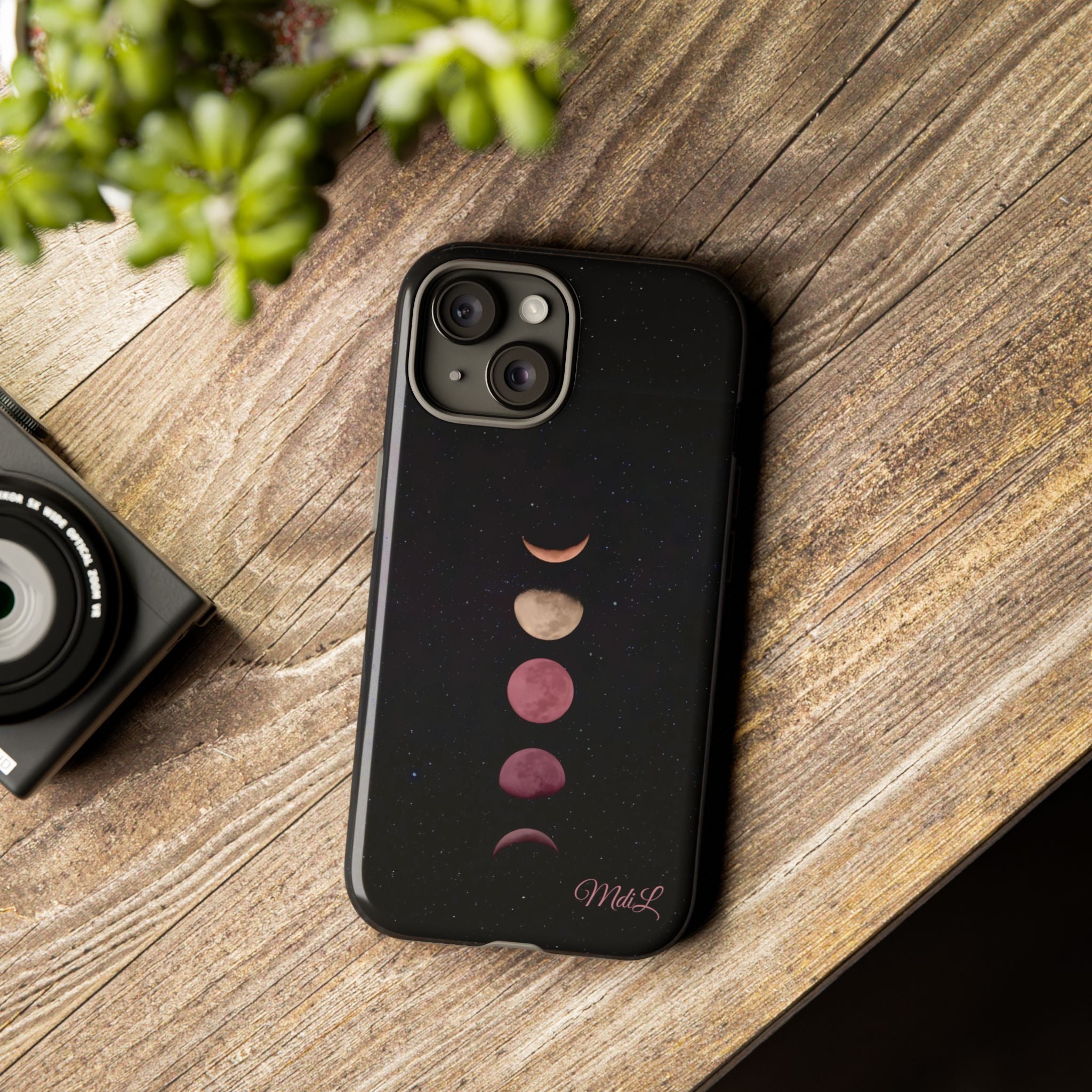 Lune Rose iPhone Case