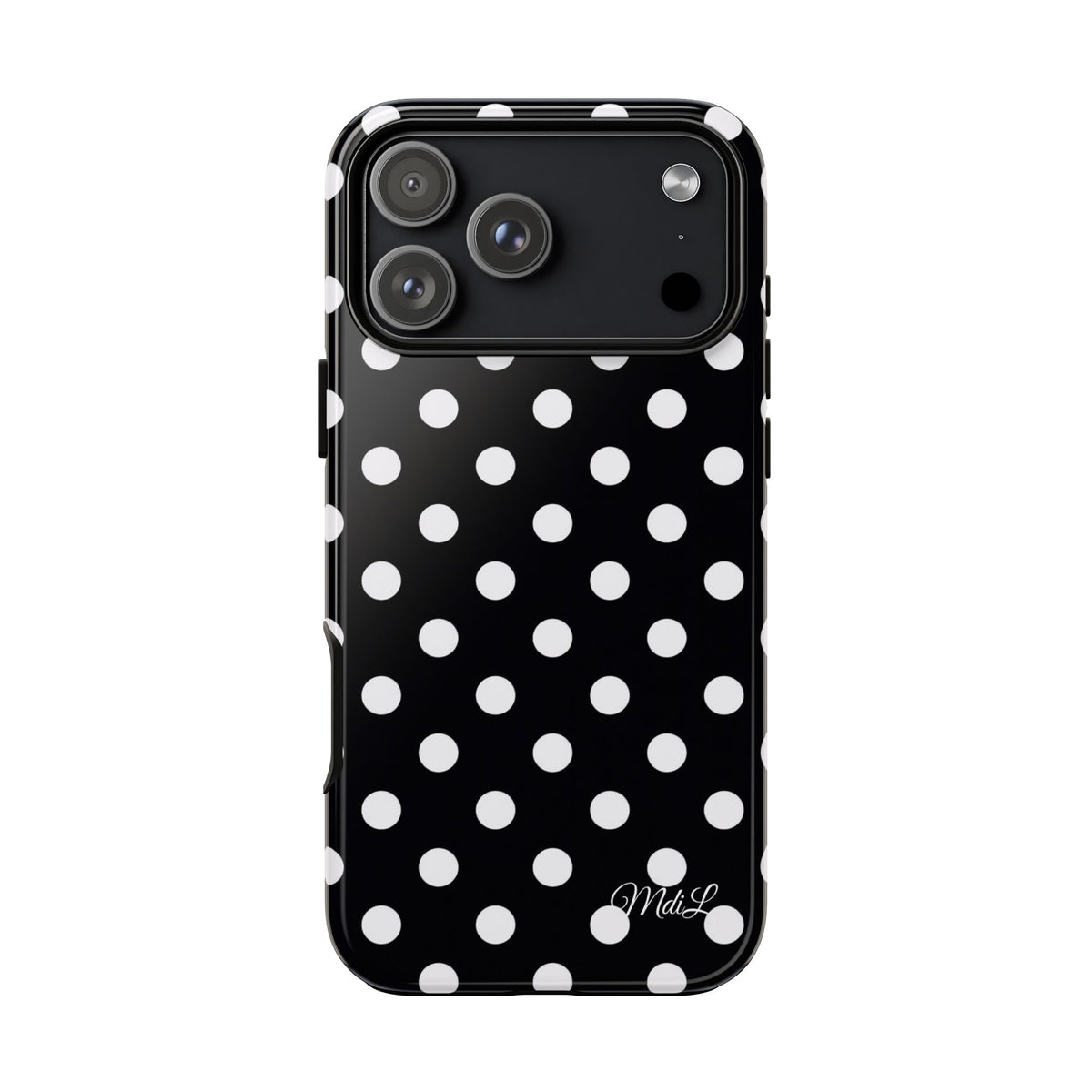 Polka Dots | White and Black - Mare di Luna