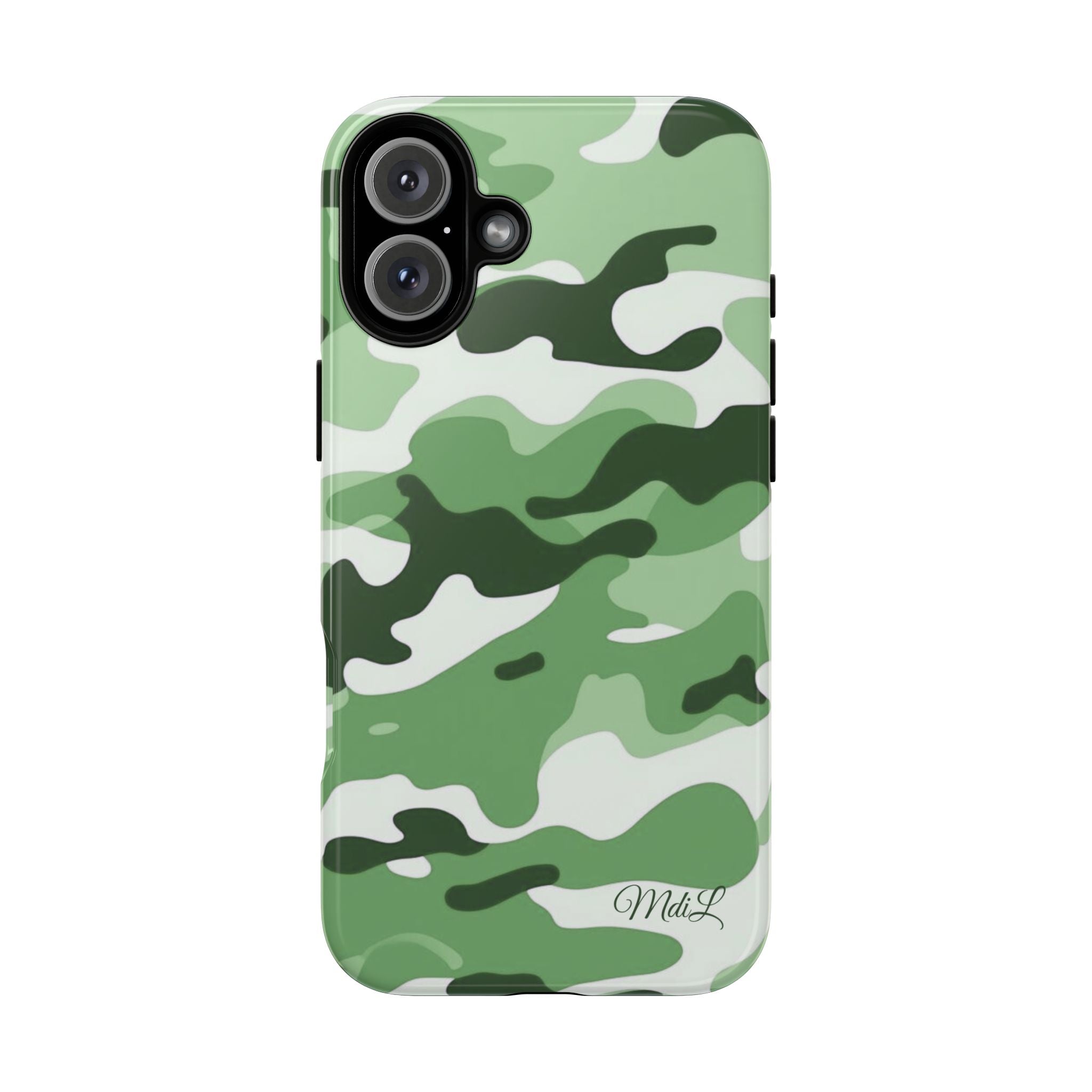 Mint Camo iPhone Case