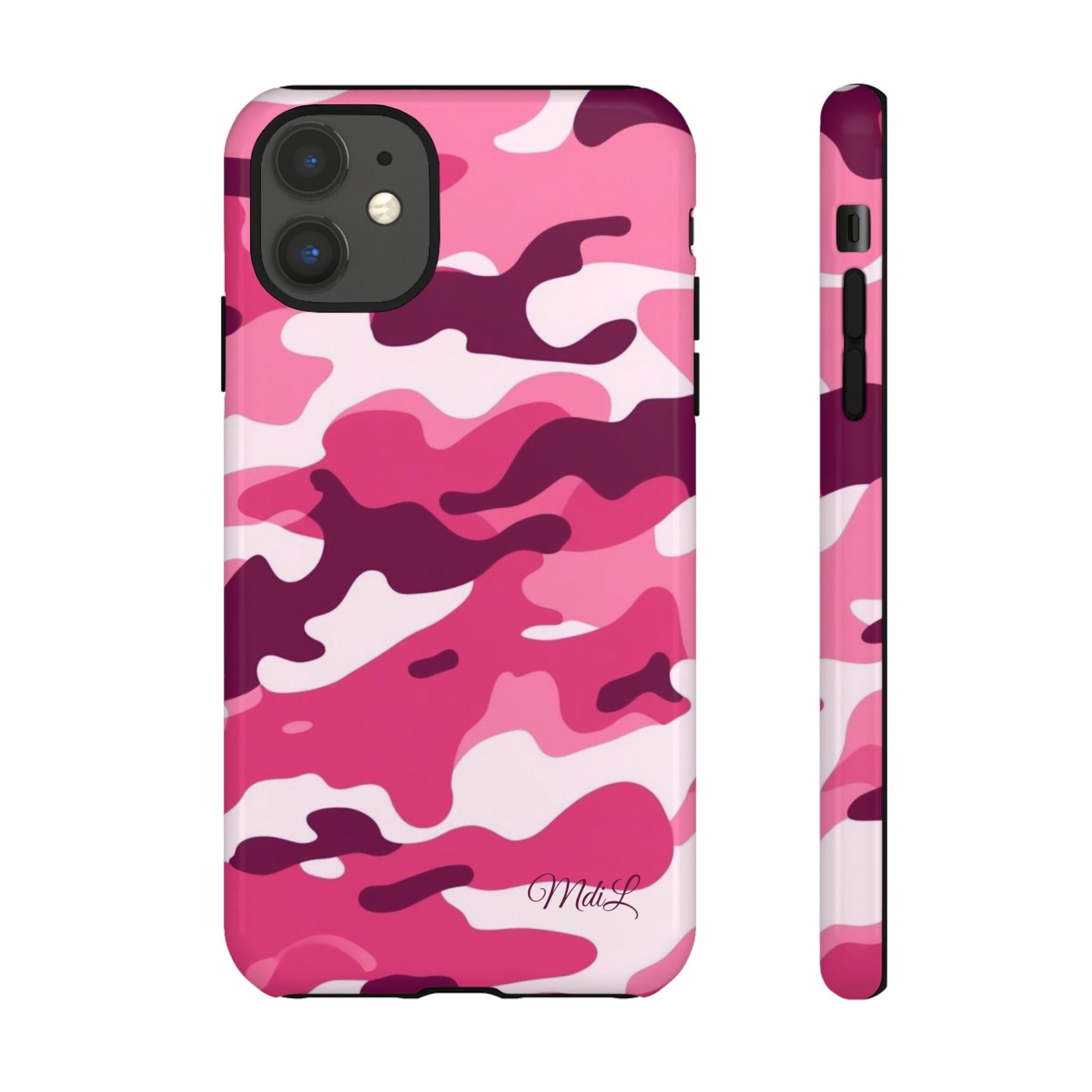 Pink Camo iPhone Case