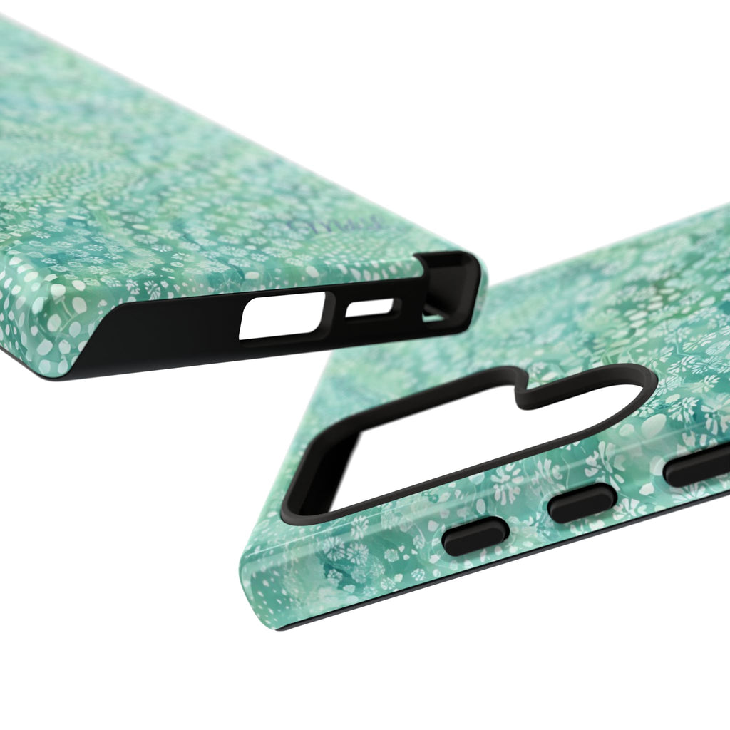 Teal Florals